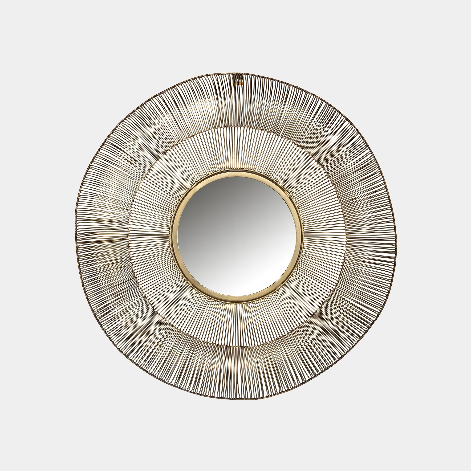 Aliza - Gold Wall Mirror, Small