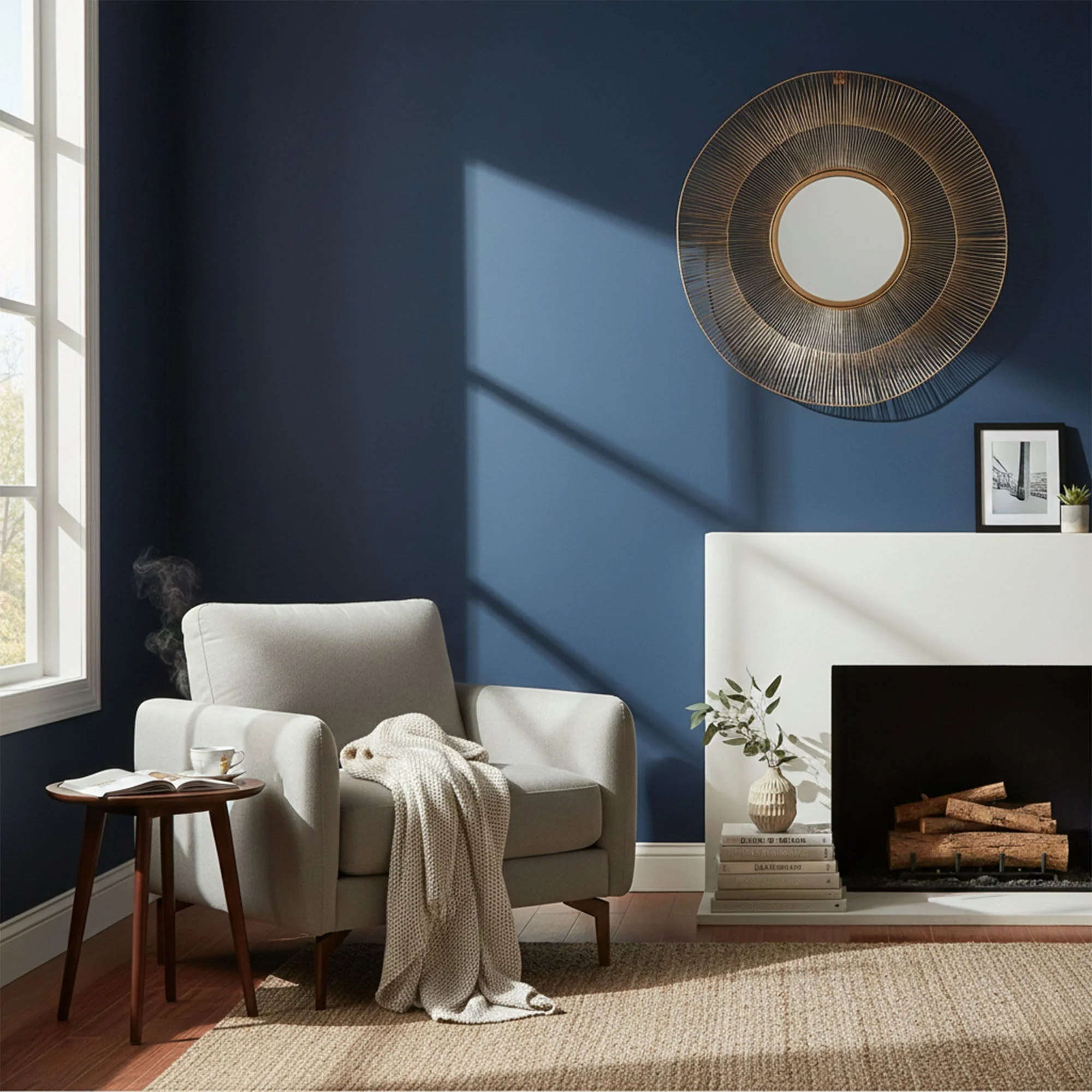 Aliza - Gold Wall Mirror, Small - Image 2