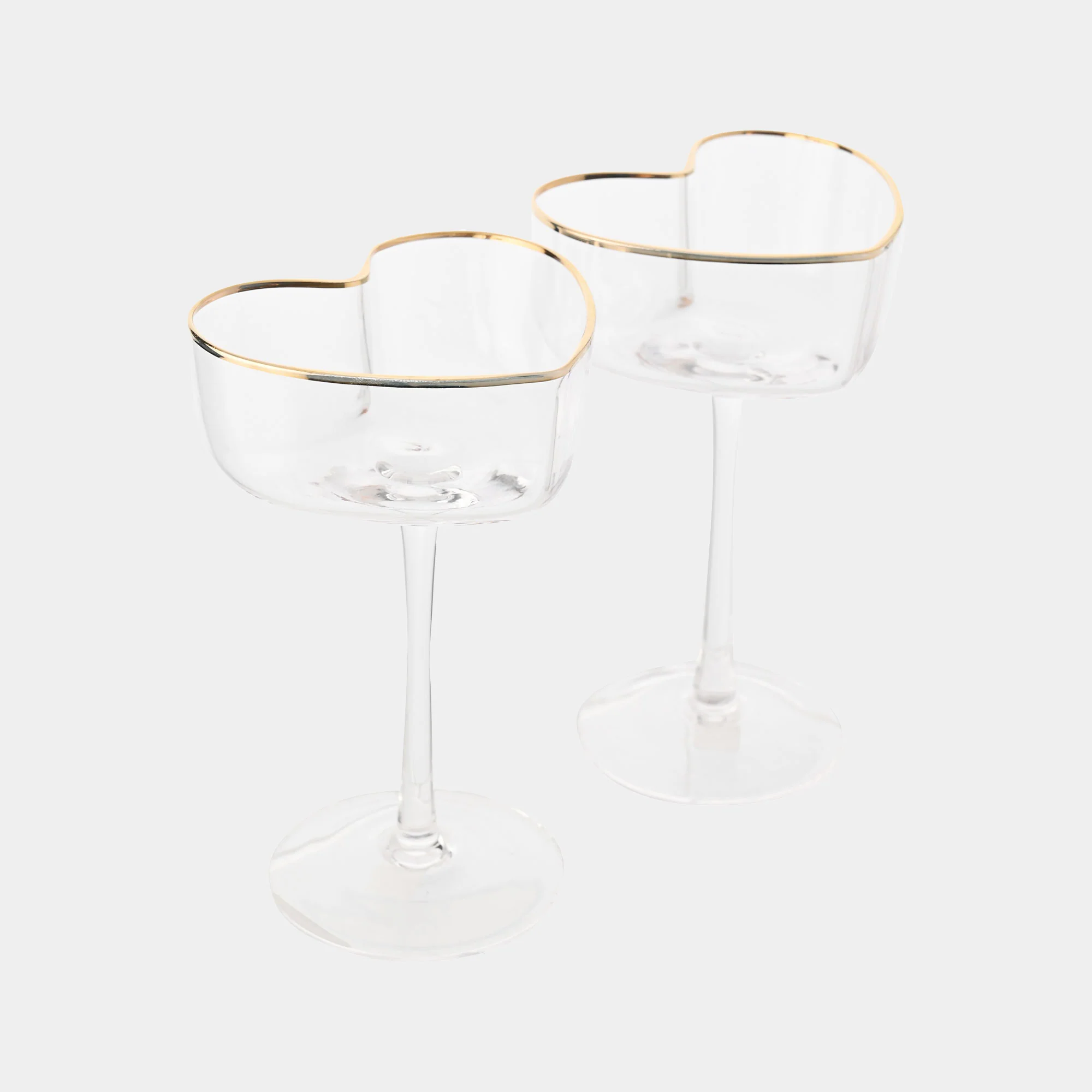 Amore - Heart Shaped Martini Glasses, Set of 2 - Image 5