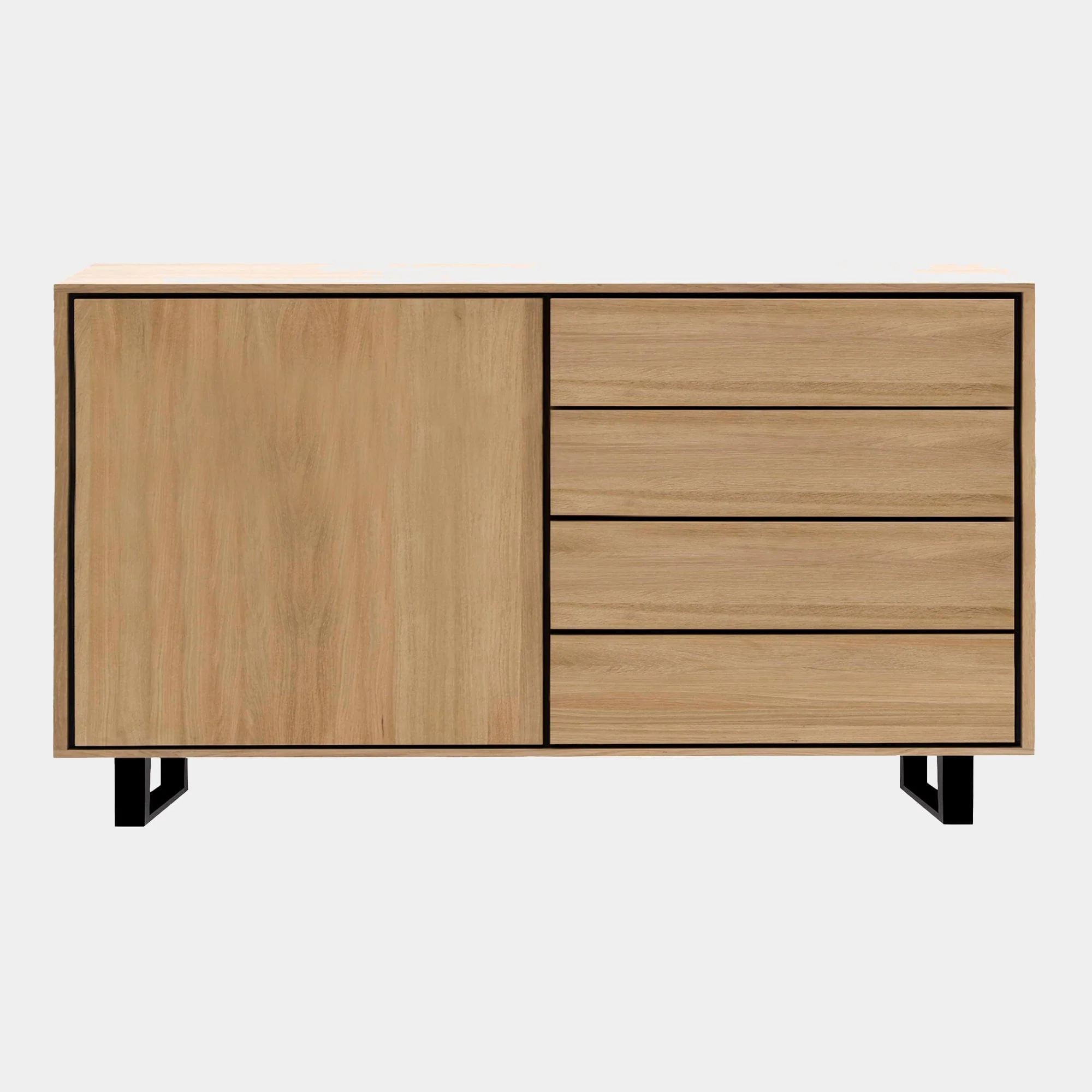 Arbor - 1 Door Sideboard With Drawers, Wood