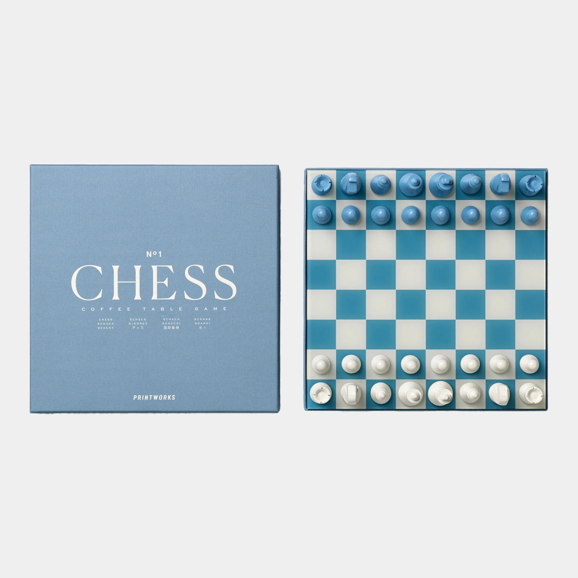 Art of Chess - Coffee Table Game, Blue - Image 2