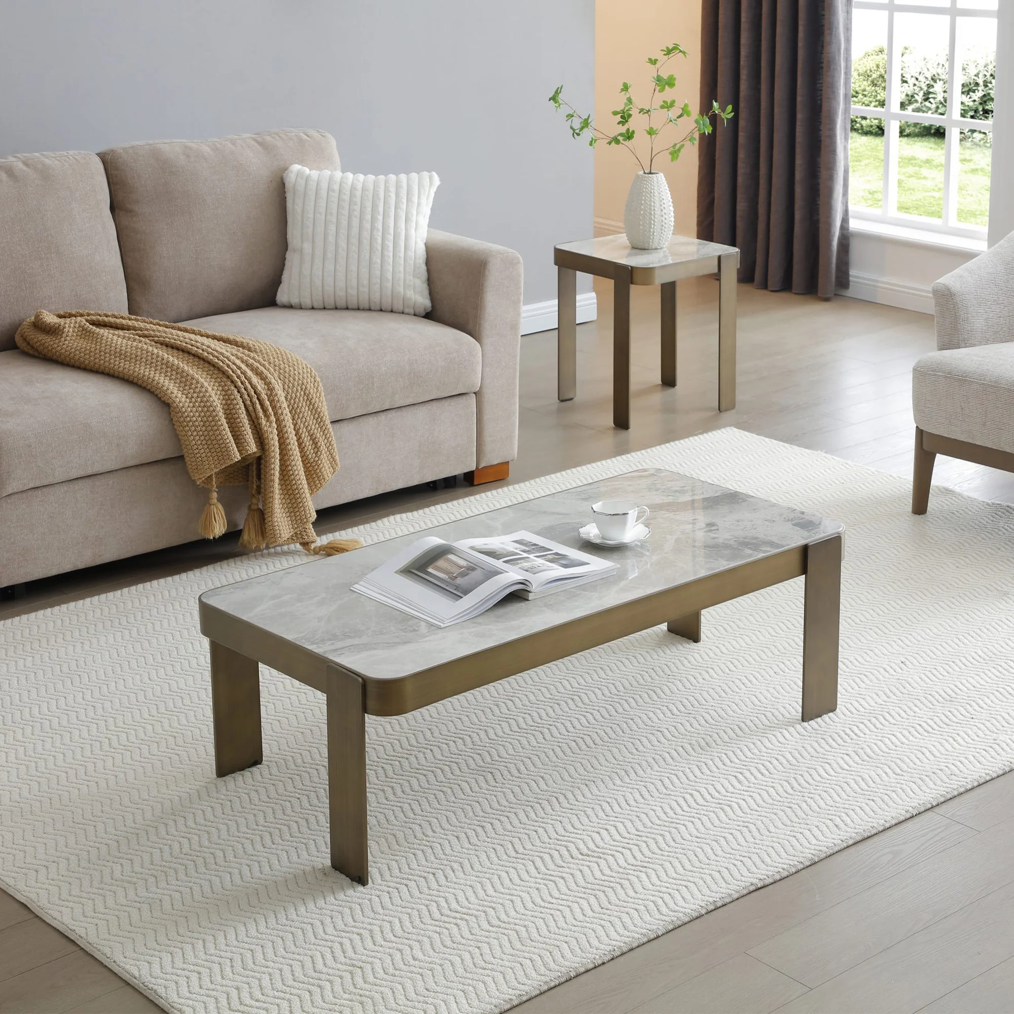 Avaris - Ceramic End Table - Image 2
