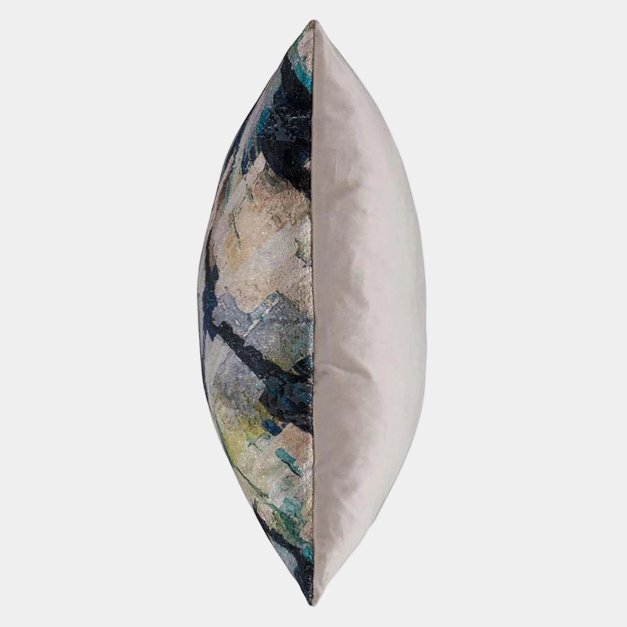 Axel - Blue & Green Cushion 43x43cm - Image 2