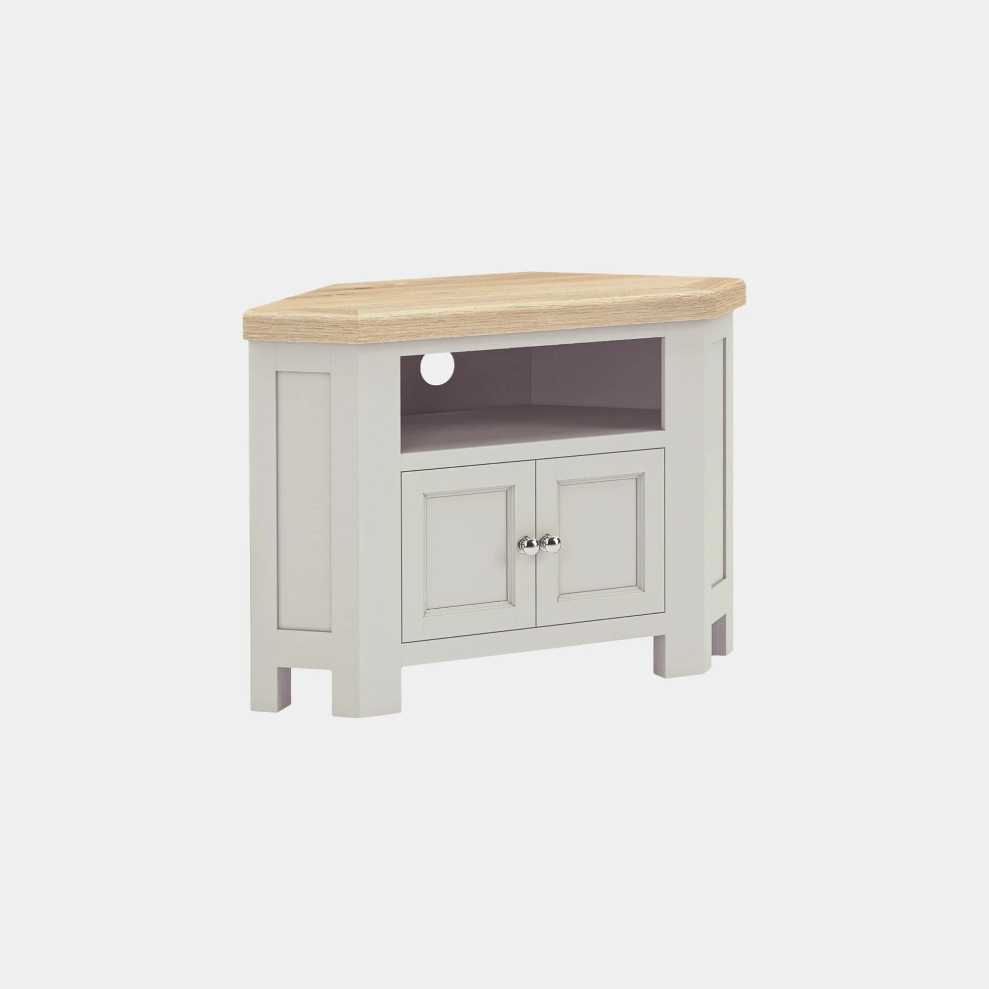 Bantham - Oak Corner TV Unit