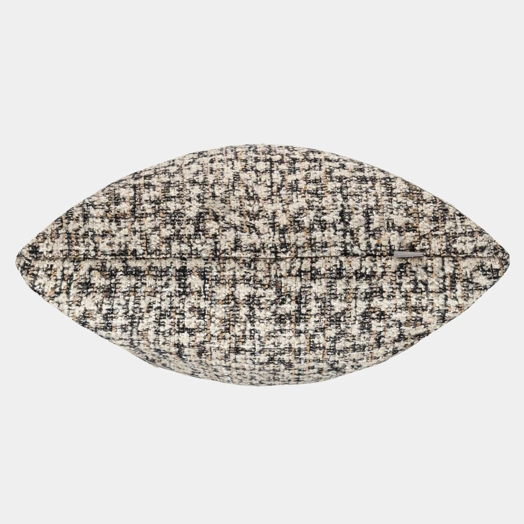 Belle - Natural & Black Cushion 43x43cm - Image 2