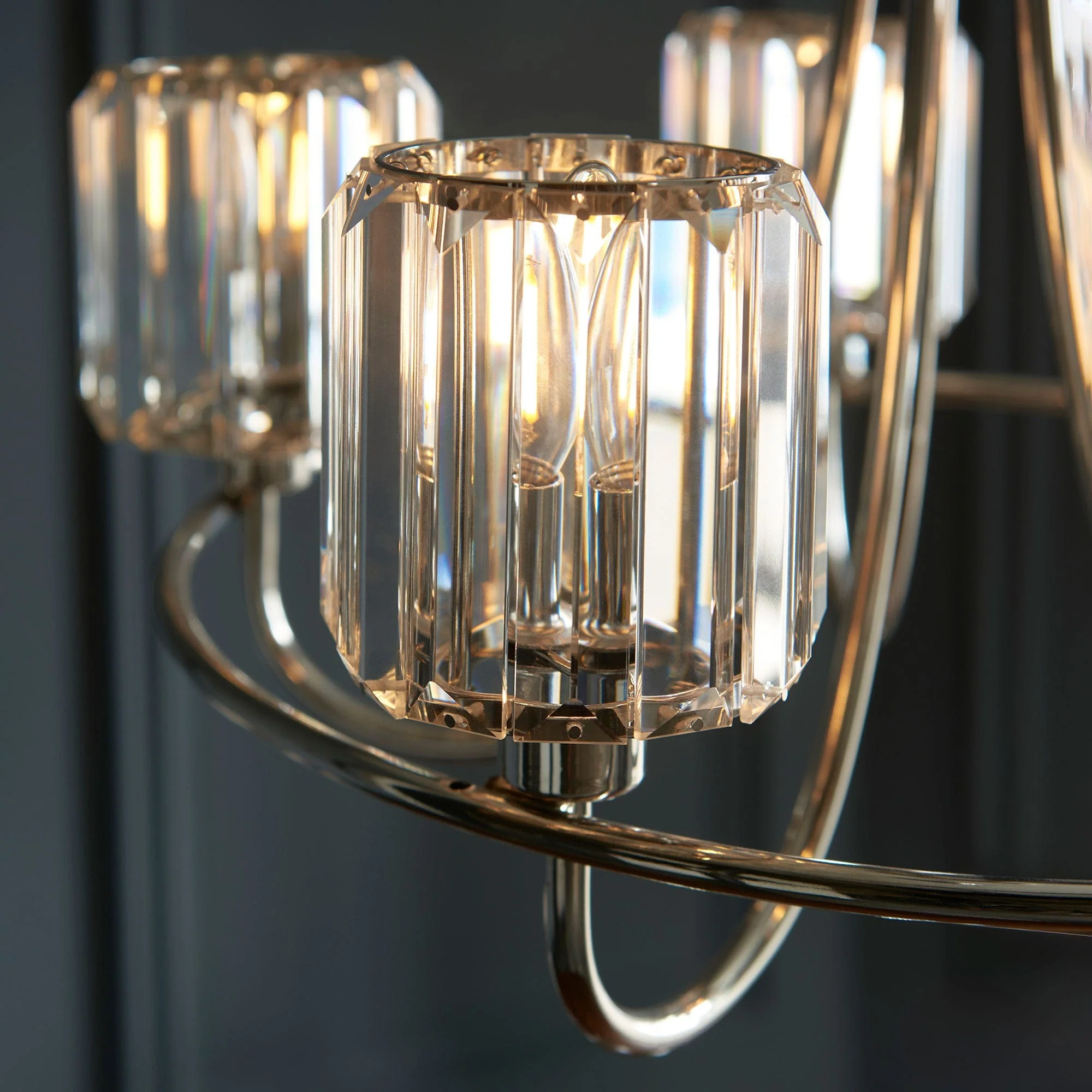 Bernice Chrome - Pendant Ceiling Light - Image 4