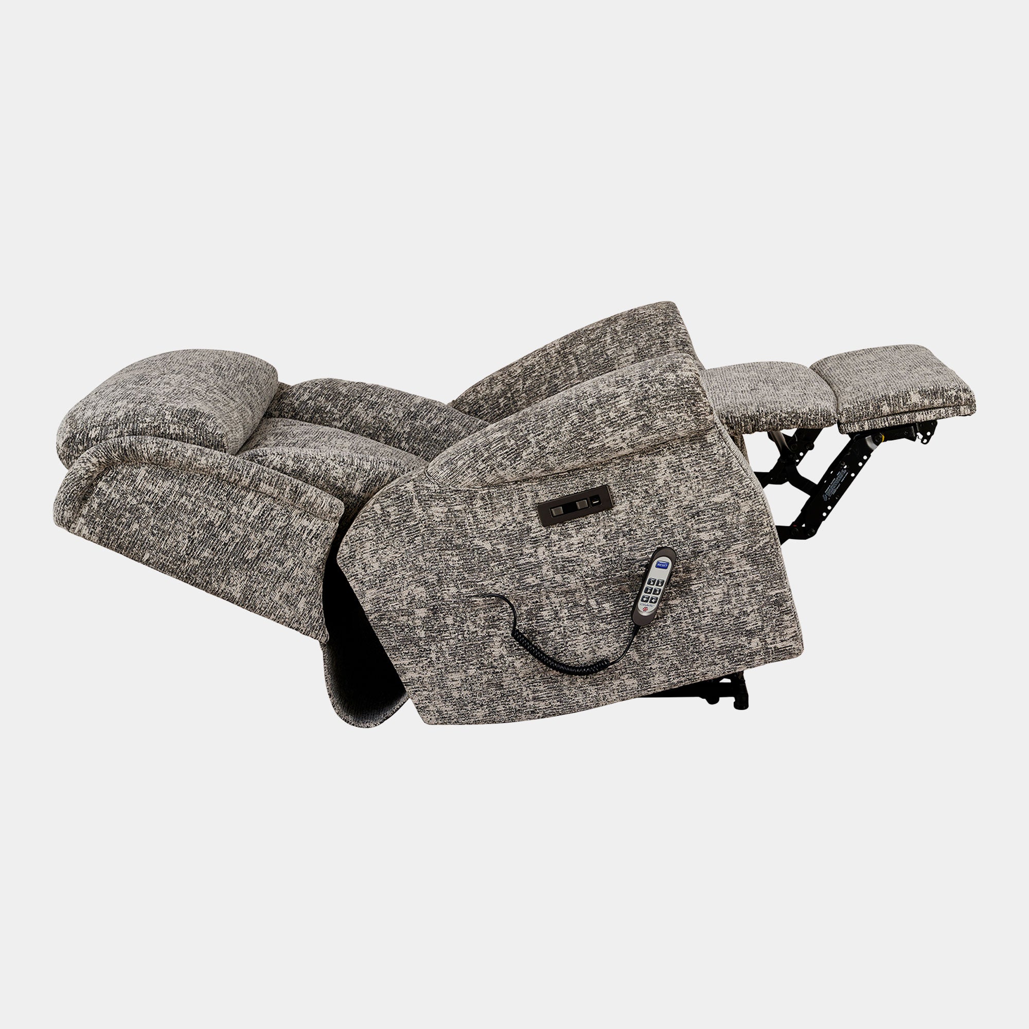 Bibury - Grande Single Motor Recliner Chair, Fabric - Image 8