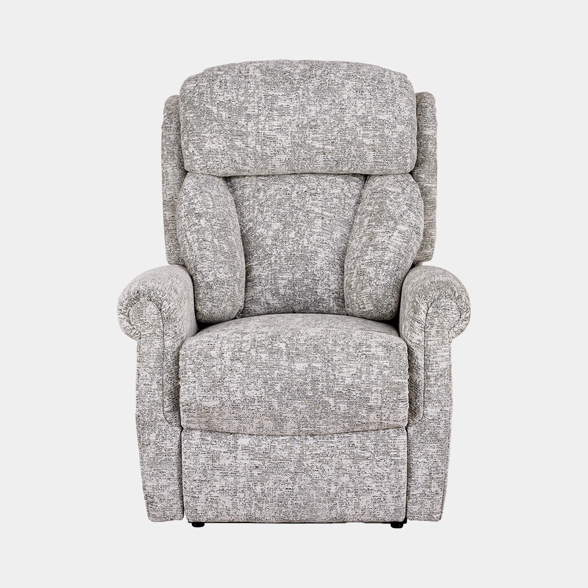 Bibury - Petite Single Motor Recliner Chair, Fabric - Image 4