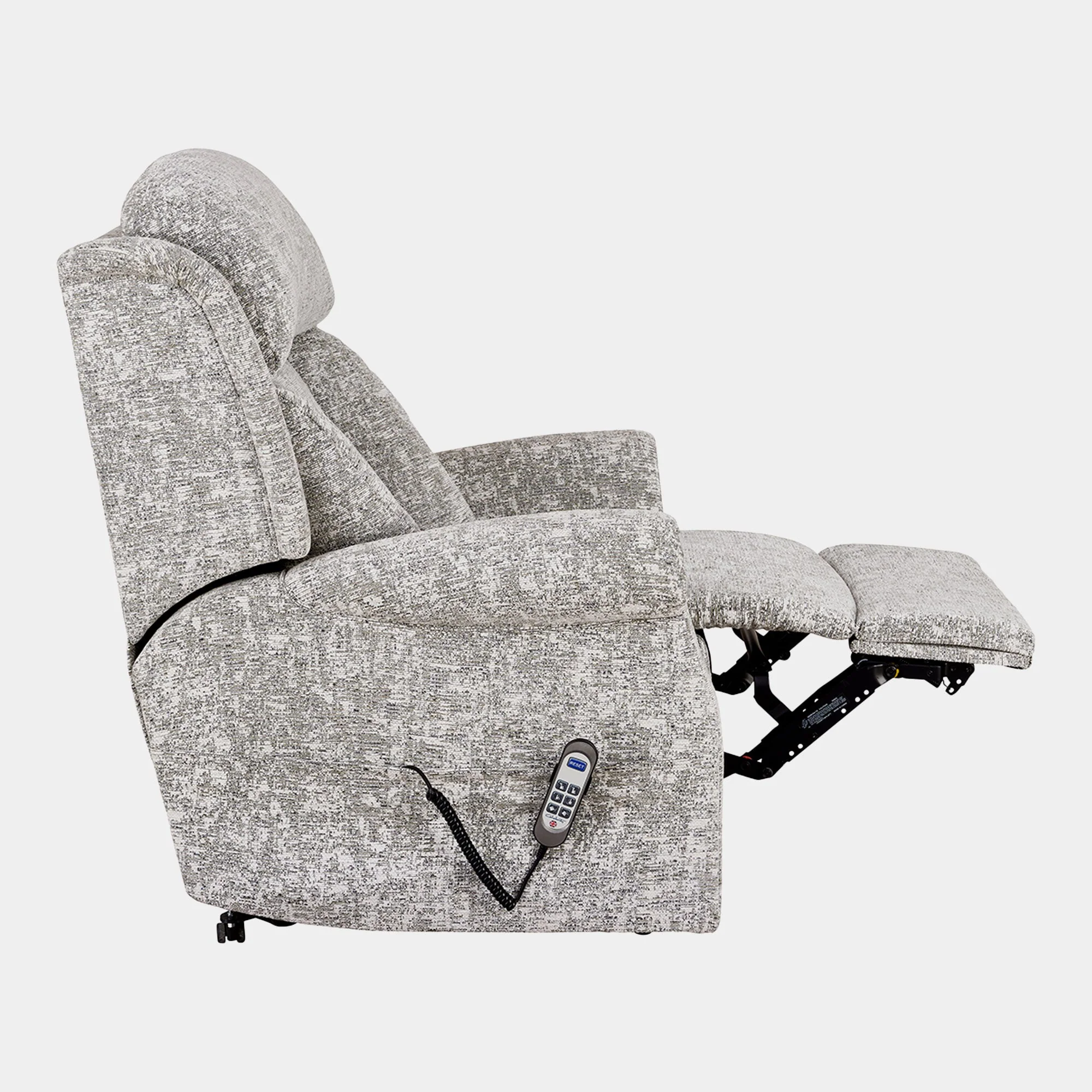 Bibury - Standard Single Motor Recliner Chair, Fabric - Image 4