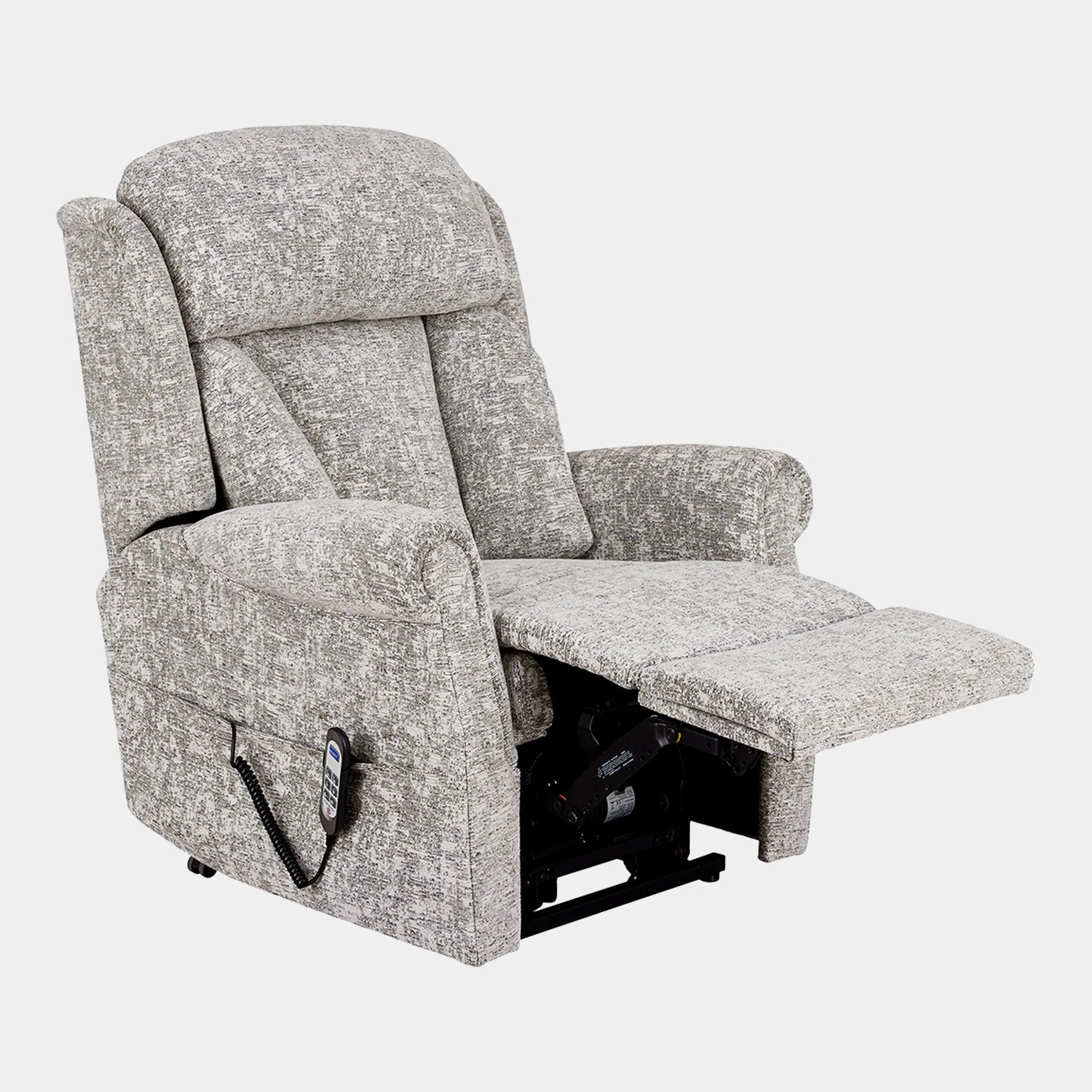 Bibury - Standard Single Motor Recliner Chair, Fabric - Image 8