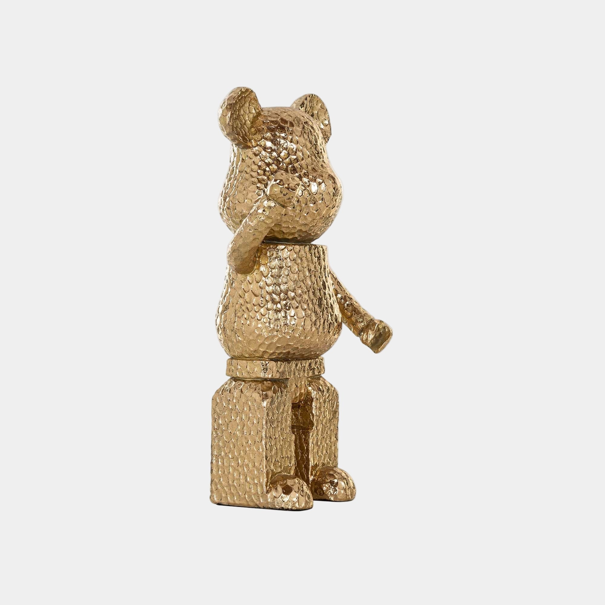 Block - Gold Bear Ornament - Image 2