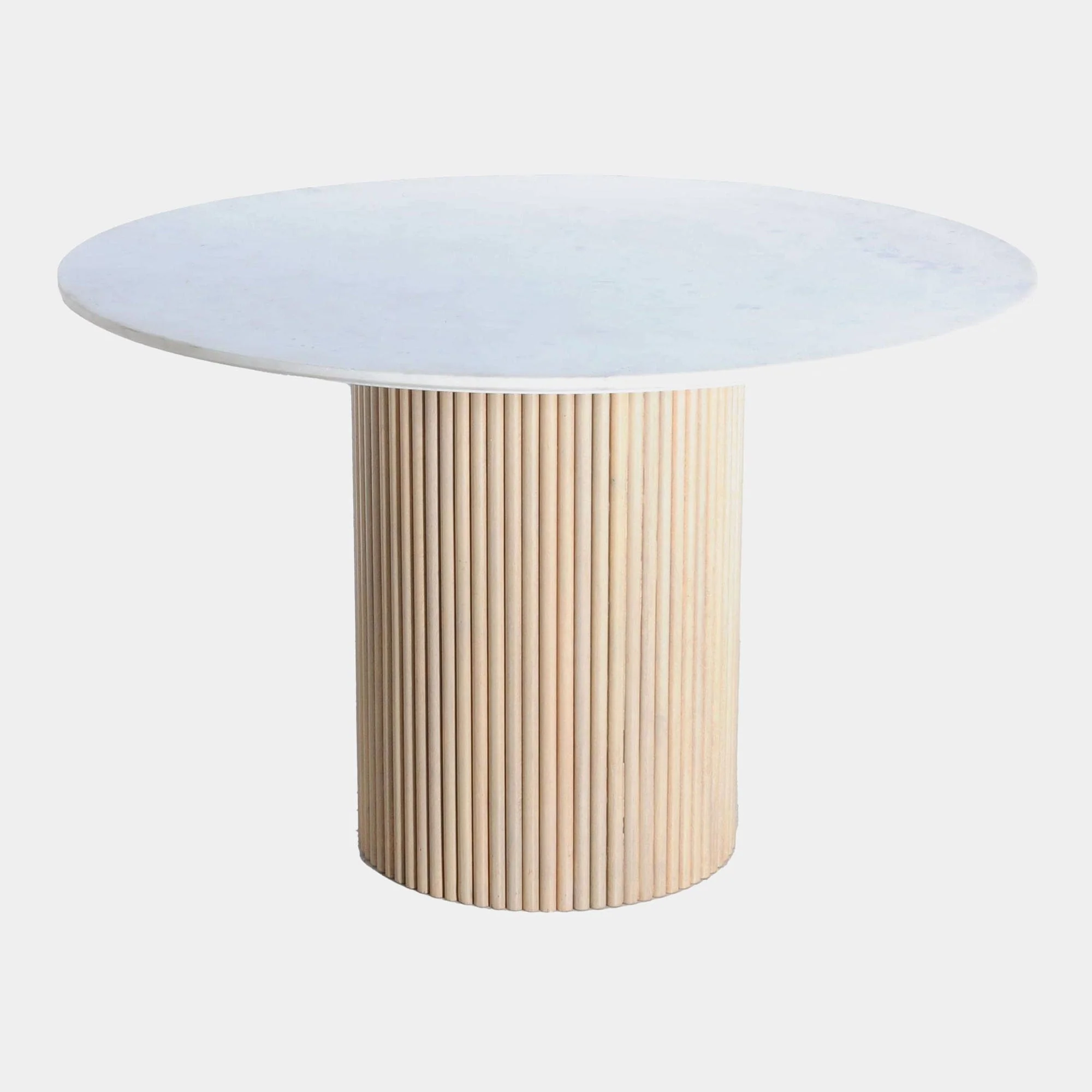 Bombay - Solid Marble Round Dining Table