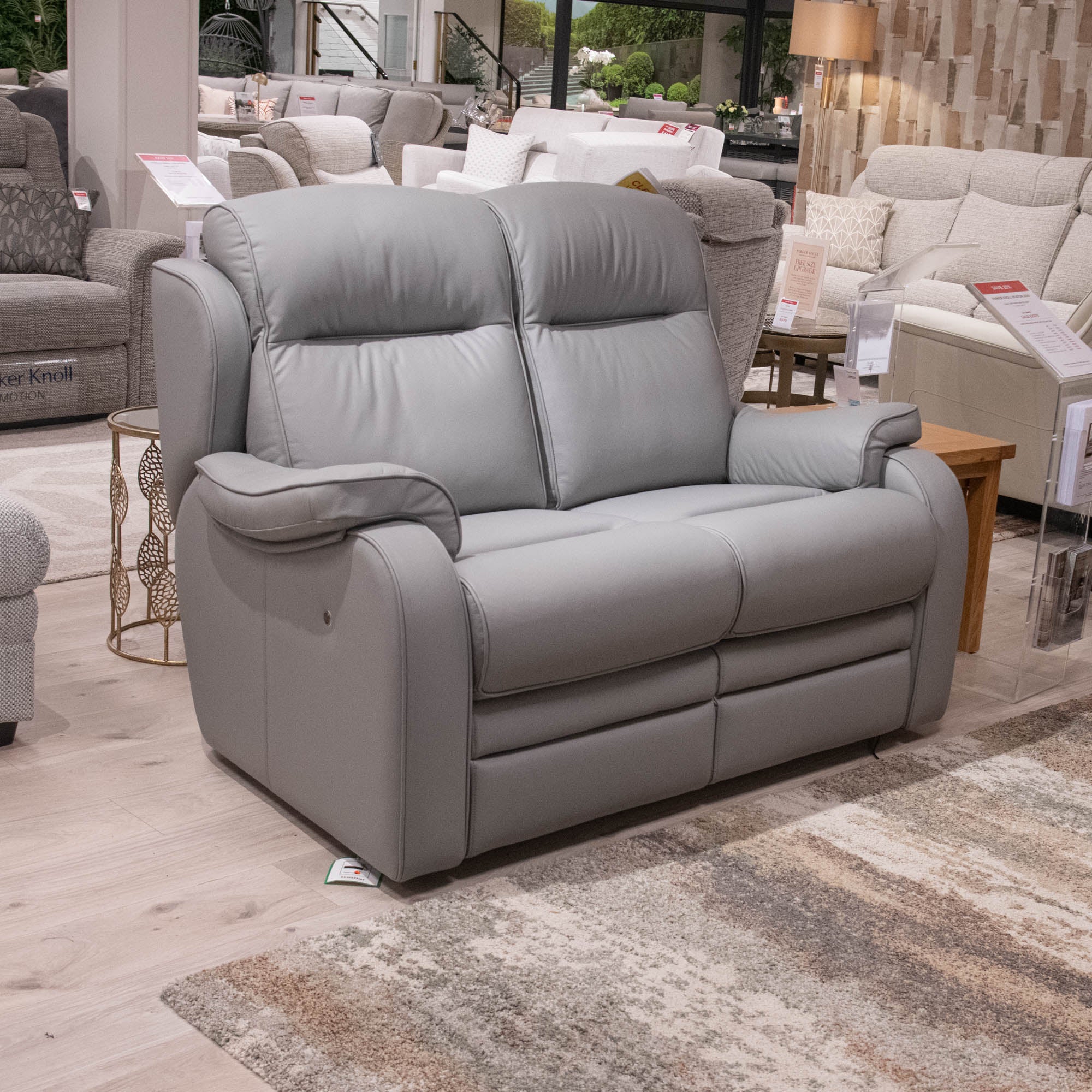 Parker Knoll Boston - 2 Seat Sofa with Heated Seat, Leather - Item as Pictured - Image 3