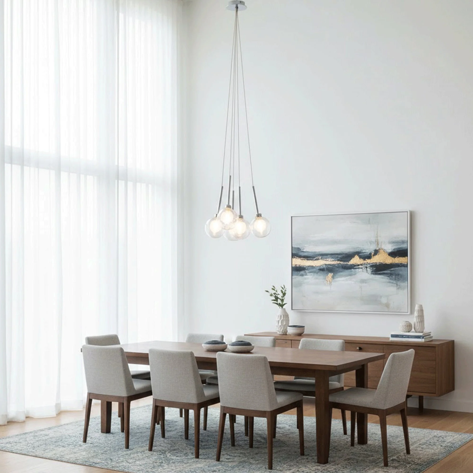 Bounty Chrome - Ceiling Light, Cluster - Image 2