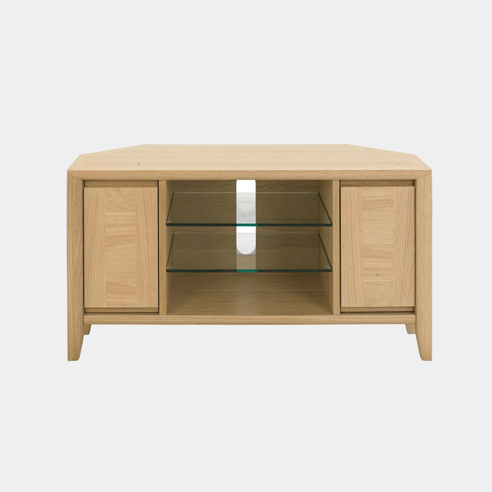 Bremen - Oak Corner TV Unit - Image 2