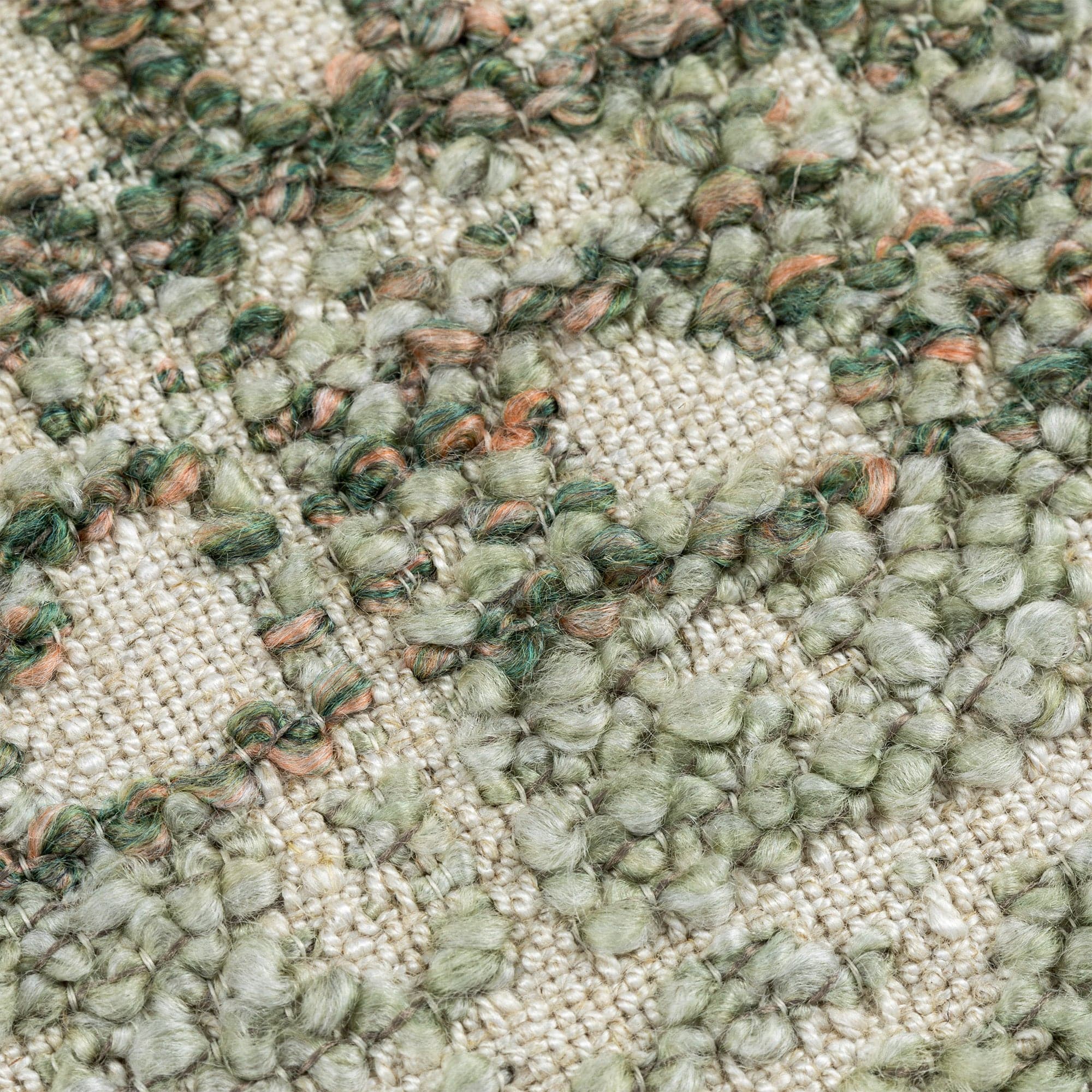 Carrington - Green Rose Cushion 43x43cm - Image 3