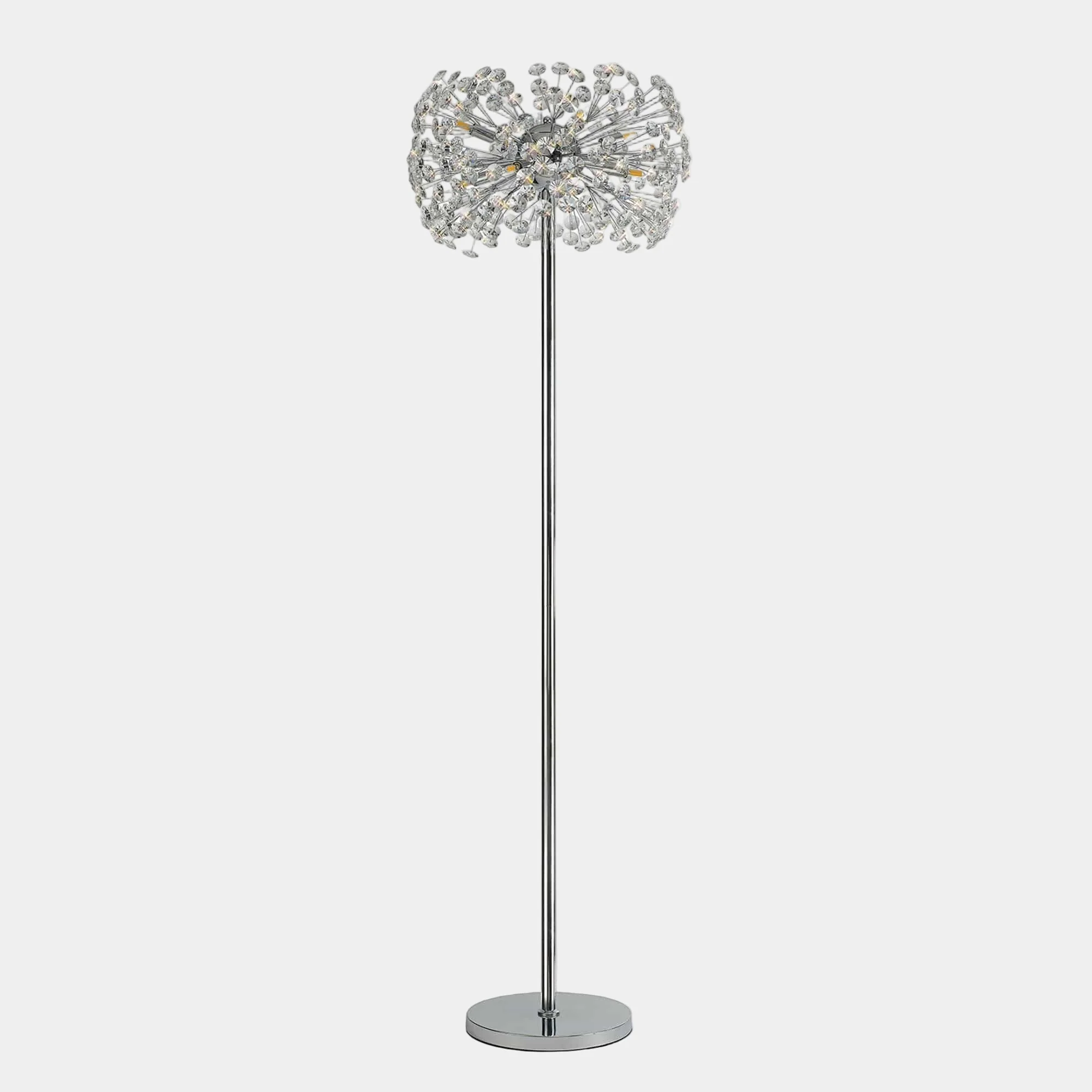 Carris Chrome- Floor Lamp