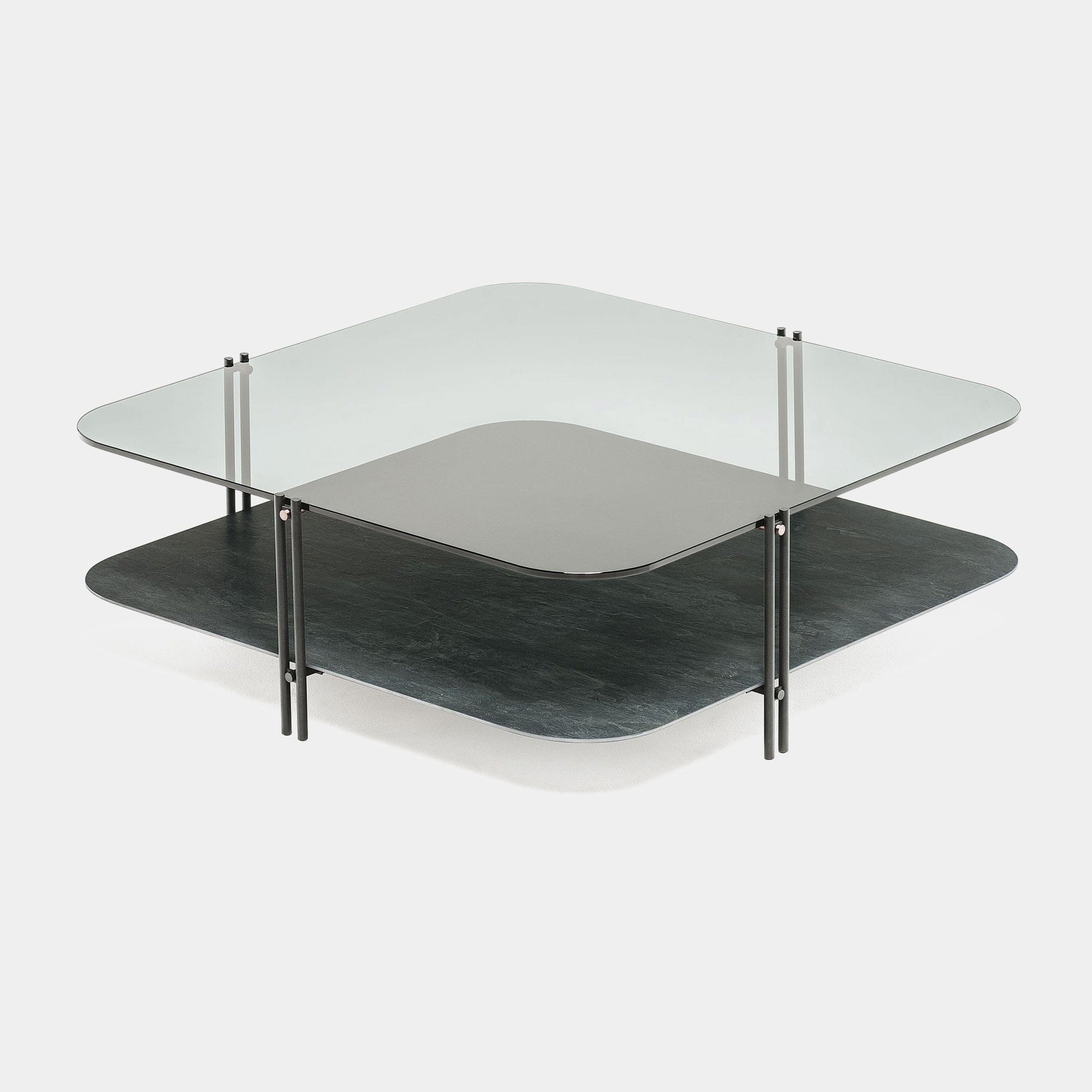 Cattelan Italia Biplane - Glass Coffee Table