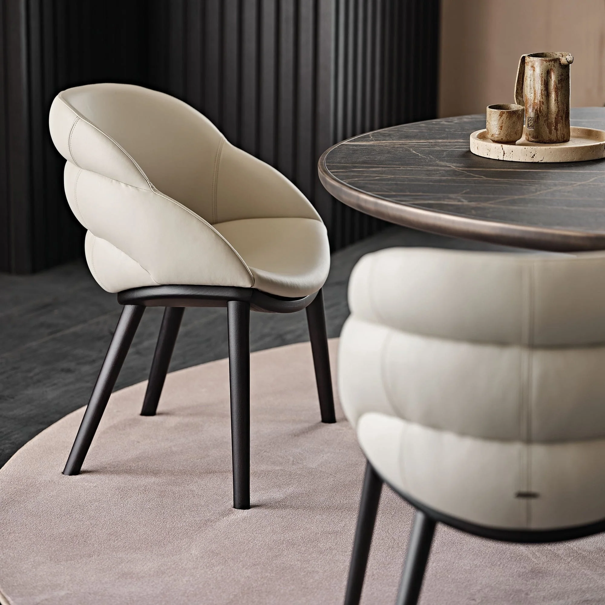 Cattelan Italia Camilla - Dining Chair, Faux Leather - Image 2