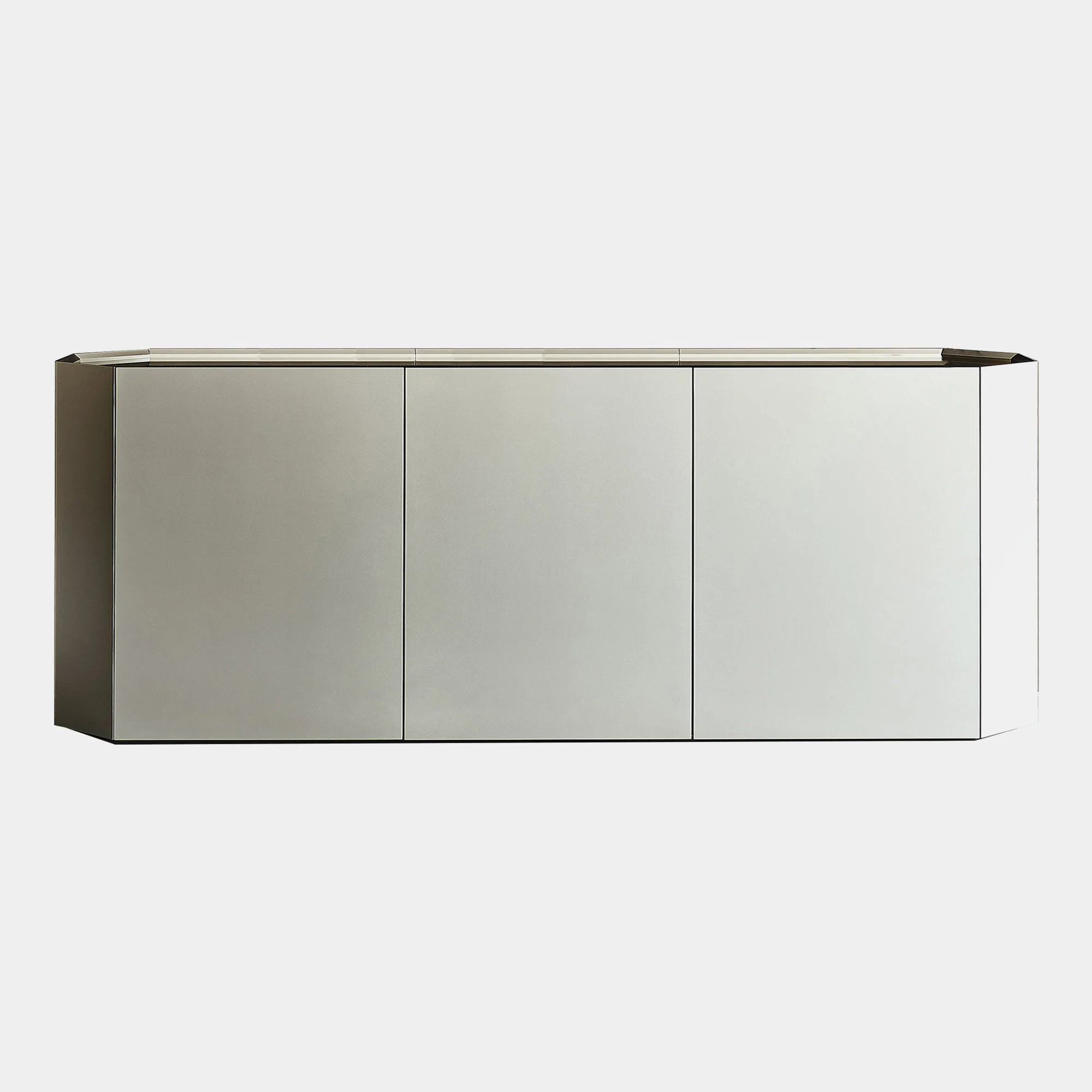 Cattelan Italia Chelsea - 3 Door Sideboard, Glass