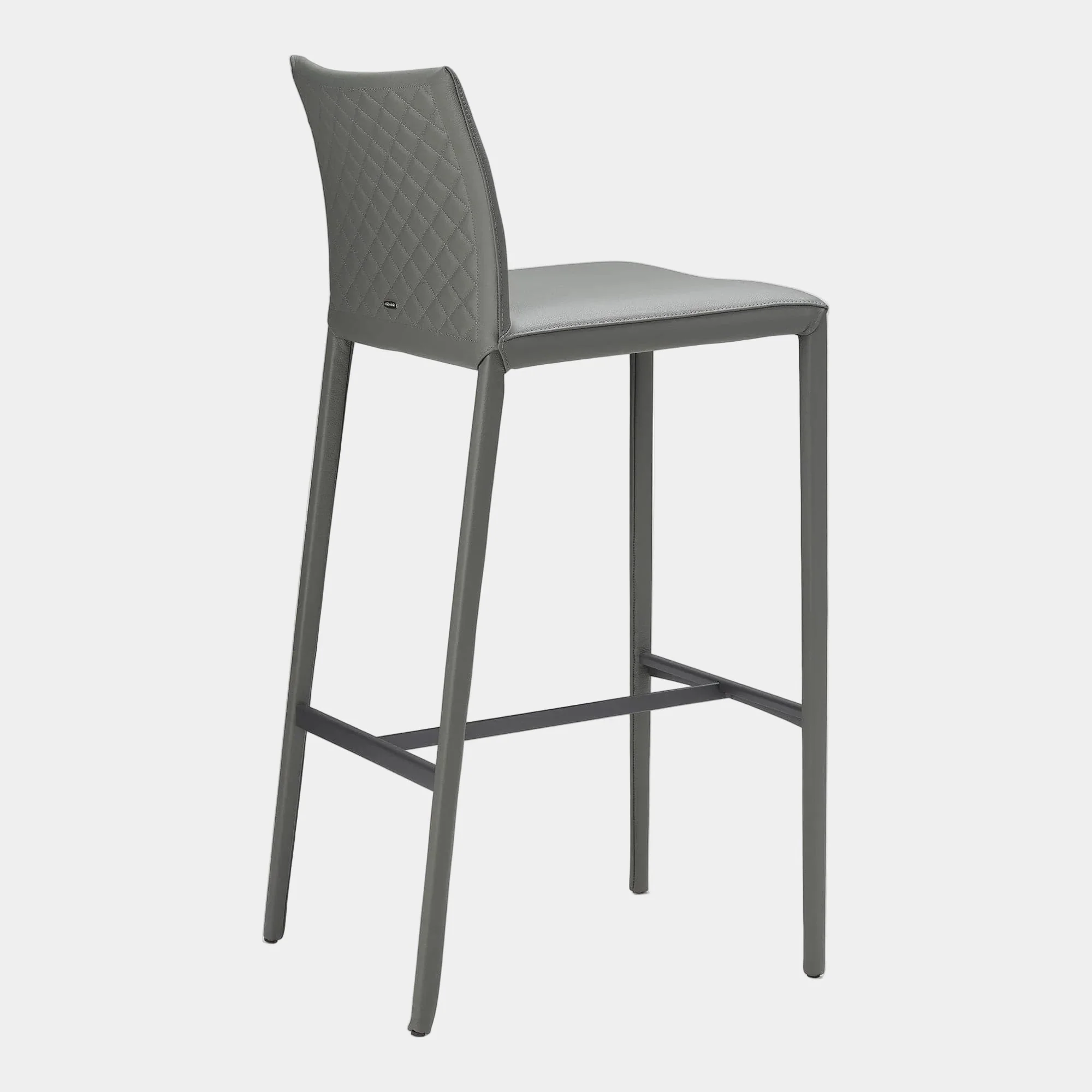 Cattelan Italia Norma Corture - Bar Stool, Faux Leather - Image 3