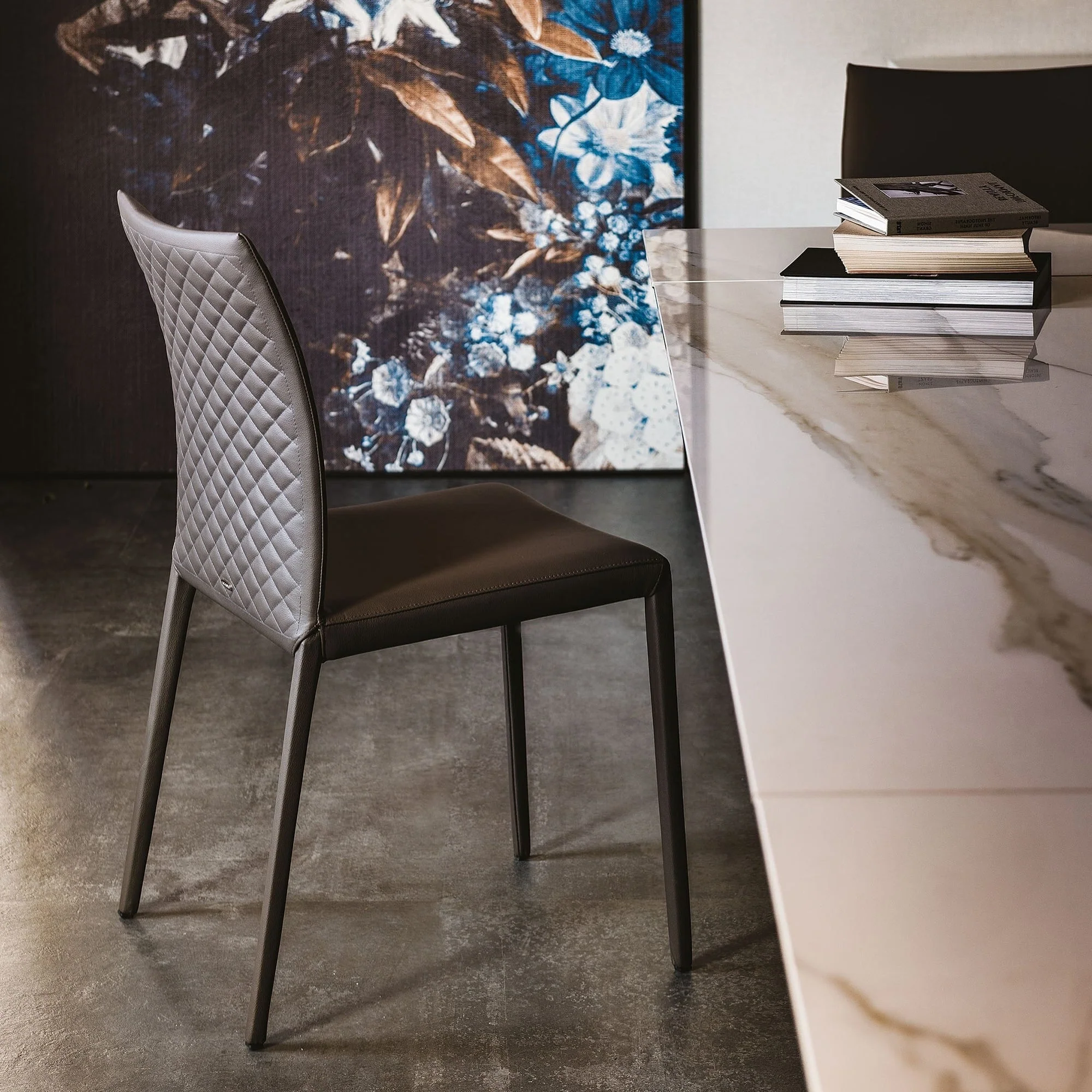 Cattelan Italia Norma Couture - Dining Chair, Leather - Image 2