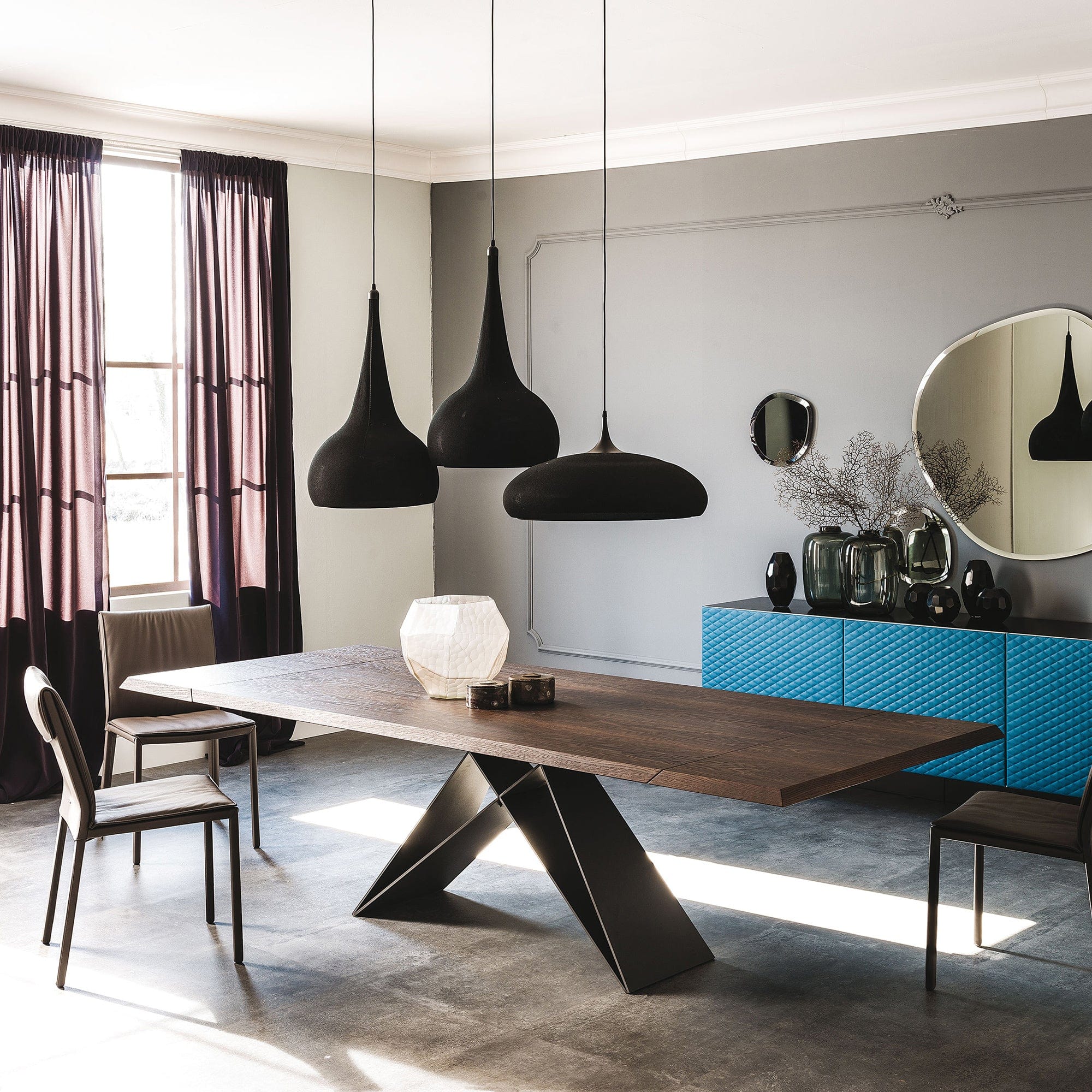 Cattelan Italia Premier Drive - Wooden Extending Dining - Image 2