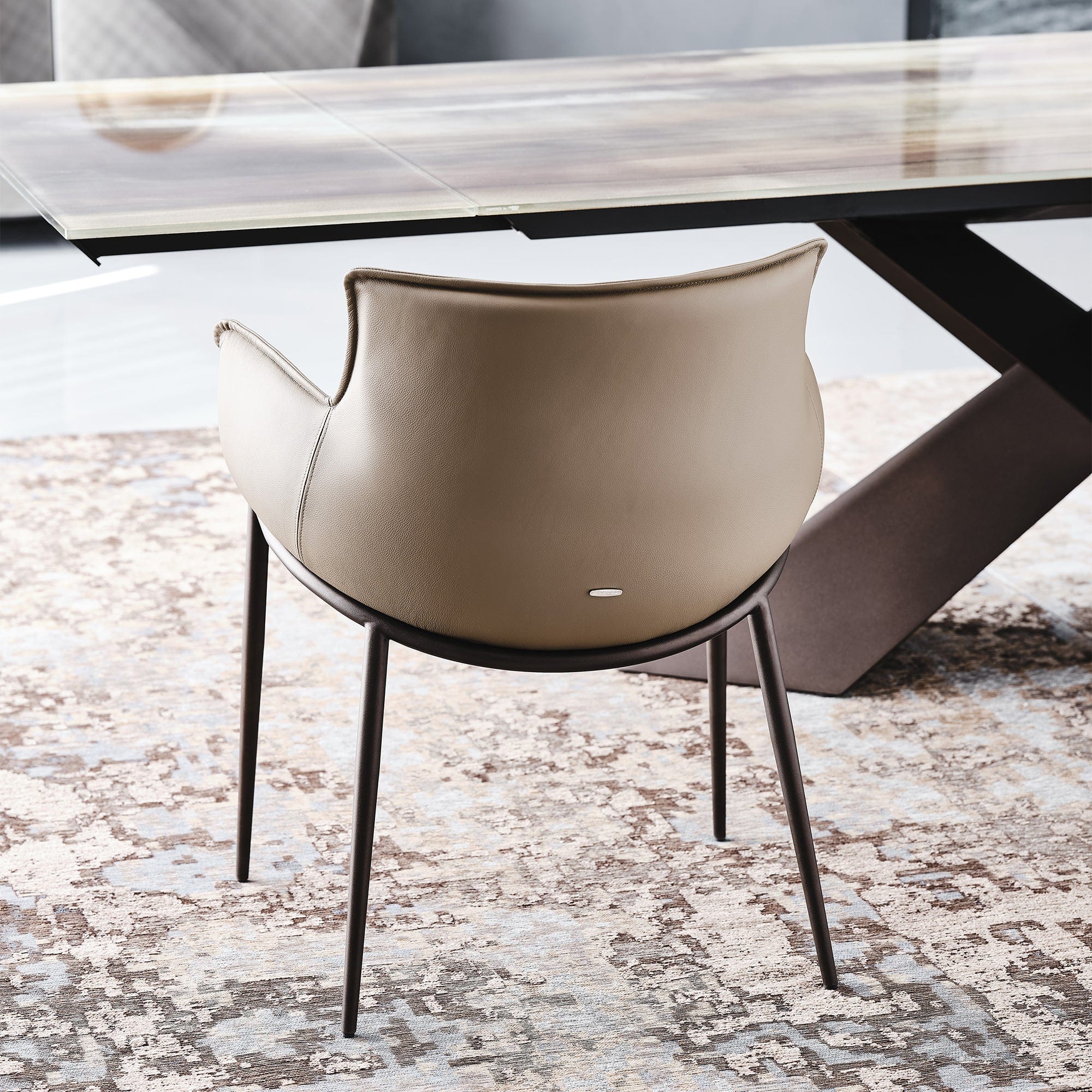 Cattelan Italia Rhonda - Dining Chair, Leather - Image 3