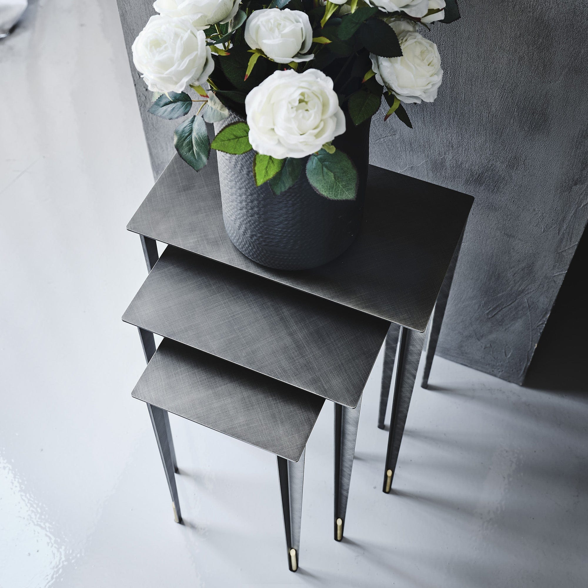 Cattelan Italia Spillo - Metallic Nest Tables