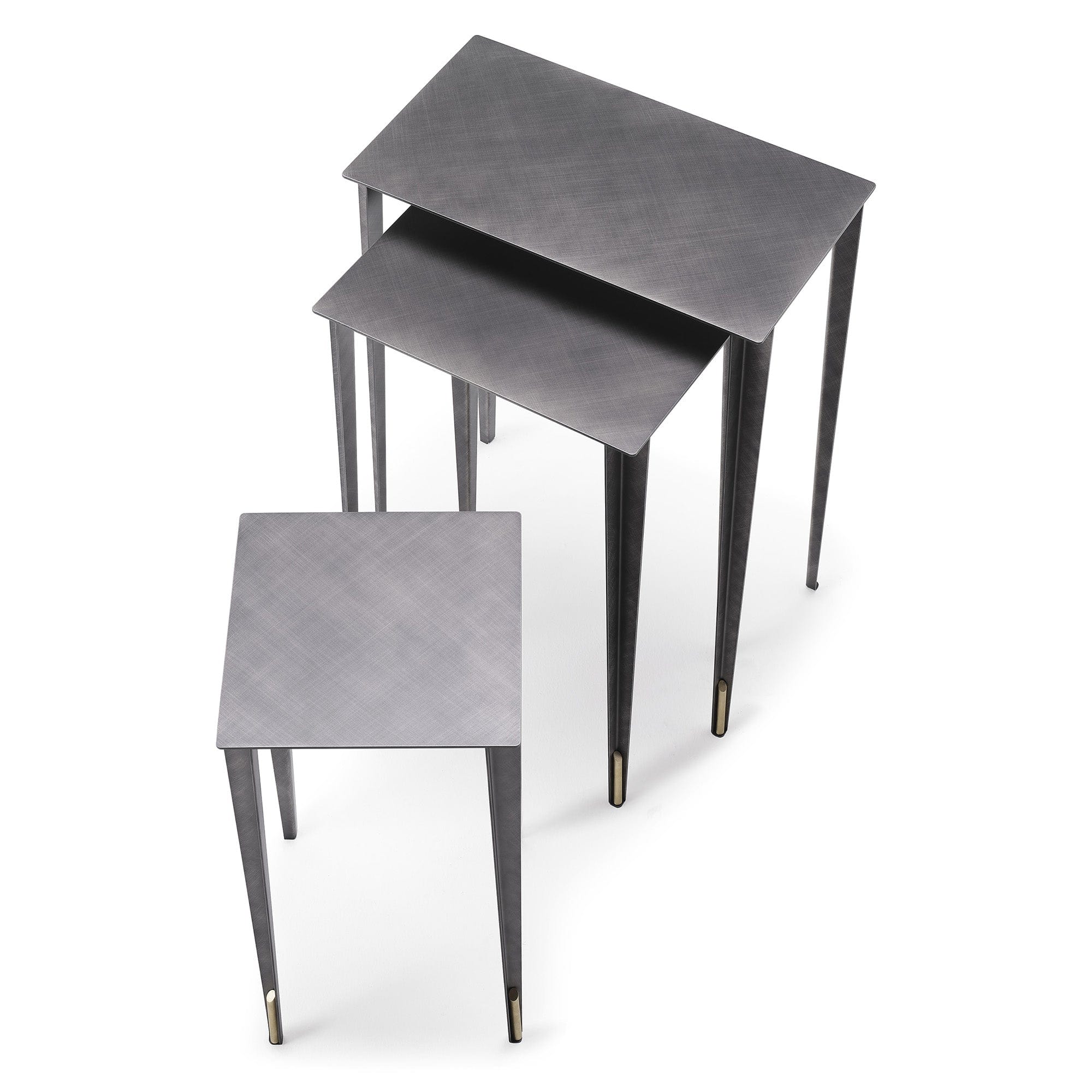 Cattelan Italia Spillo - Metallic Nest Tables - Image 6