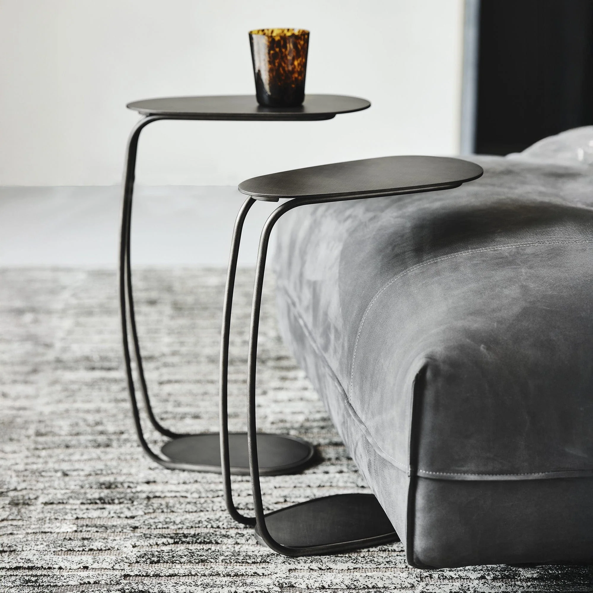 Cattelan Italia Yago - Metallic Side Table - Image 4