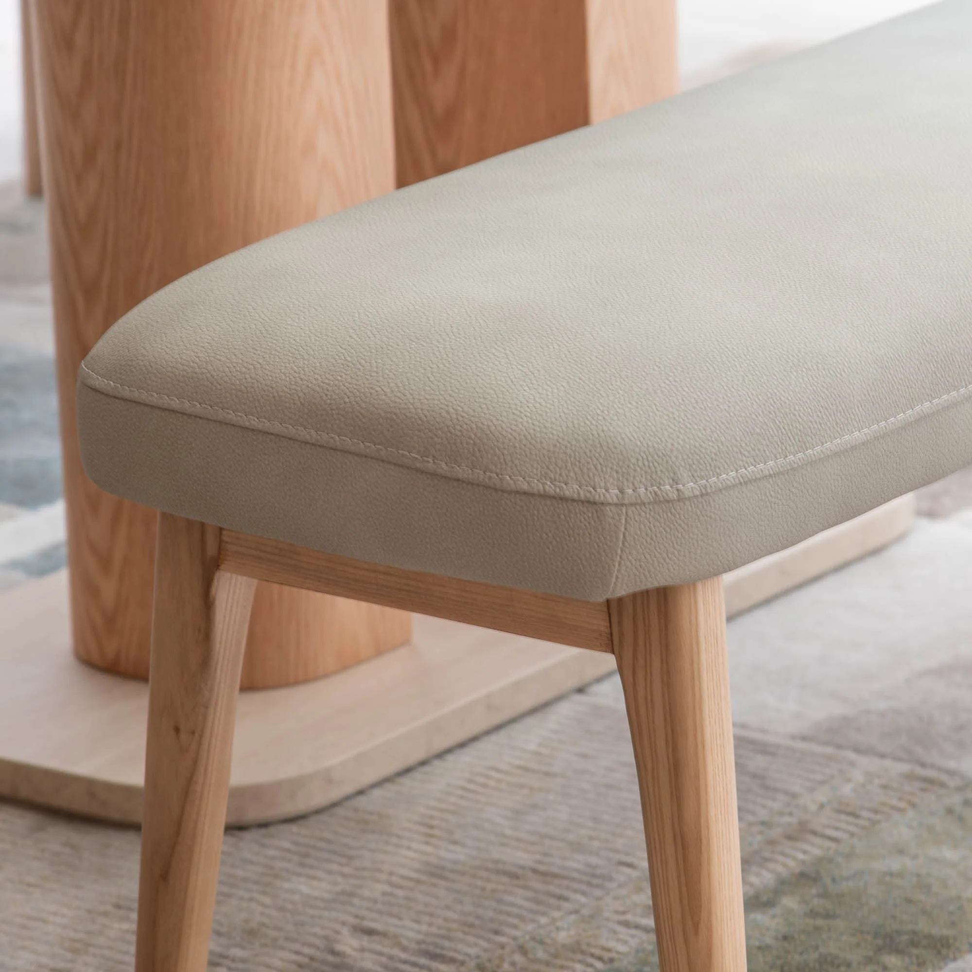 Cedar Rapids - Dining Bench, Fabric - Image 3