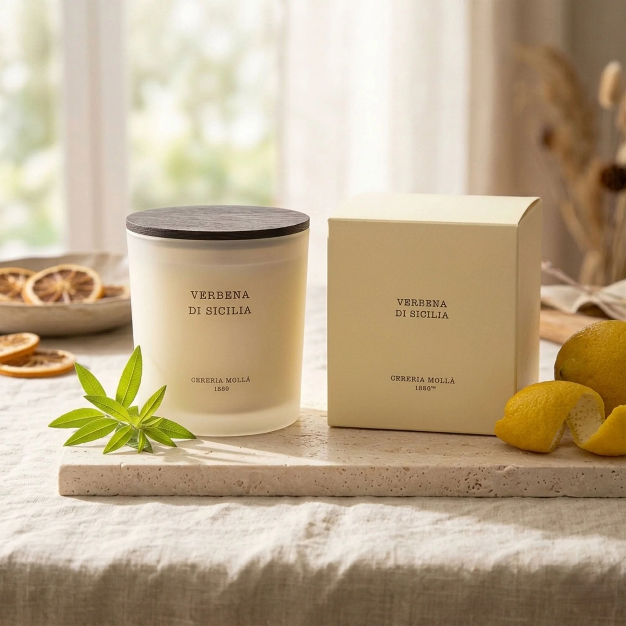 Cereria Molla - Verbena di Sicilia Candle 600g - Image 2