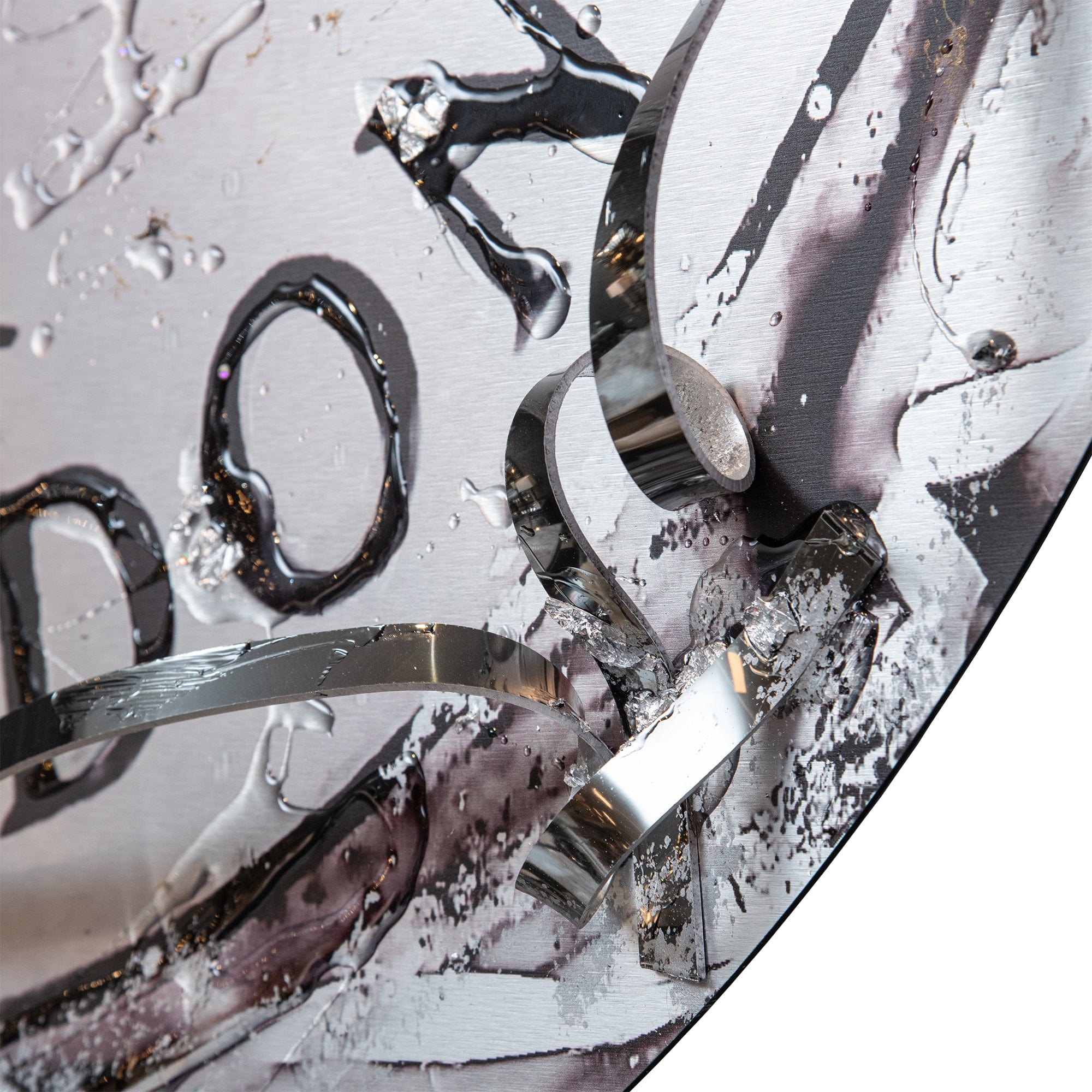 Moet Champagne Top - Liquid Wall Art By Clare Wright - Image 2