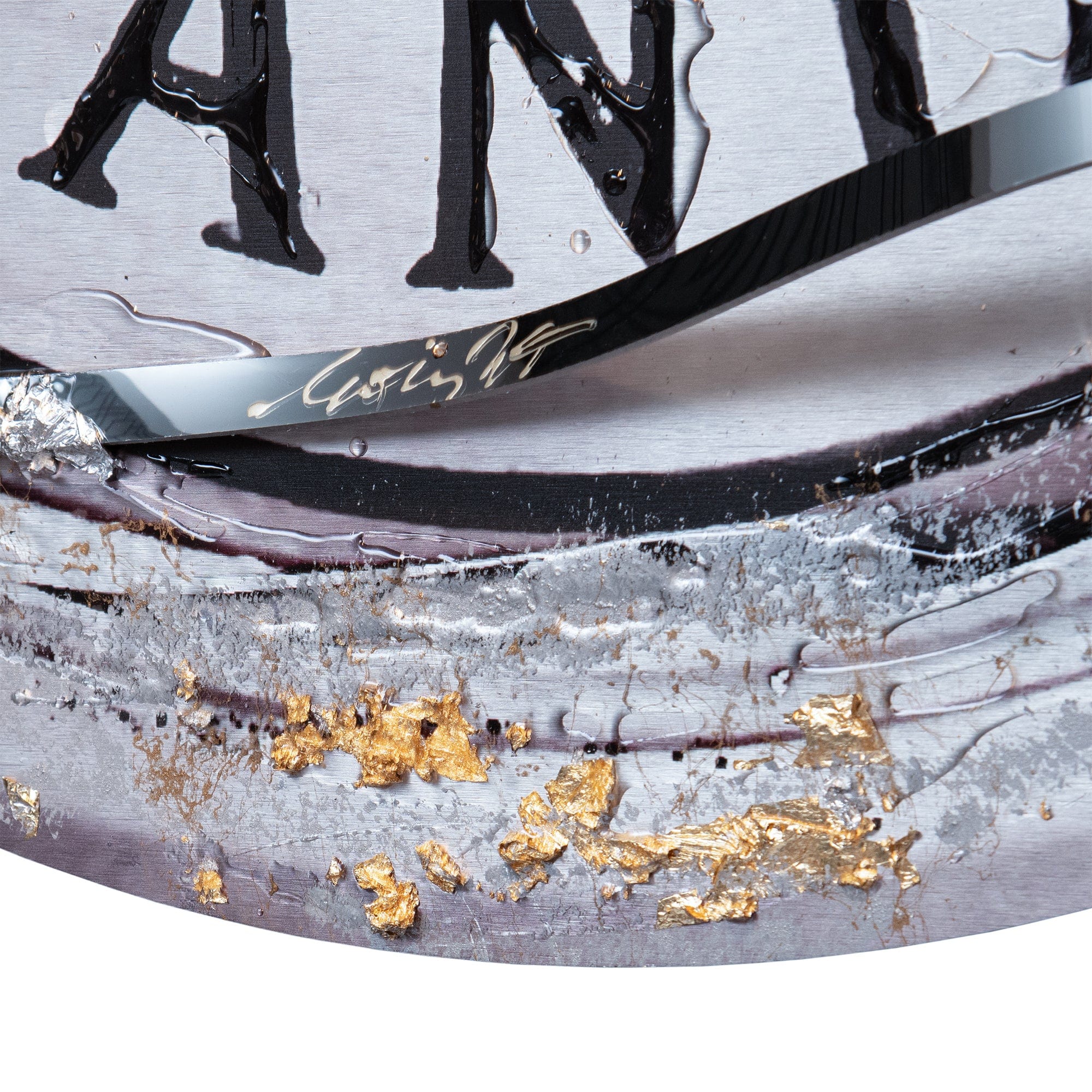 Moet Champagne Top - Liquid Wall Art By Clare Wright - Image 3