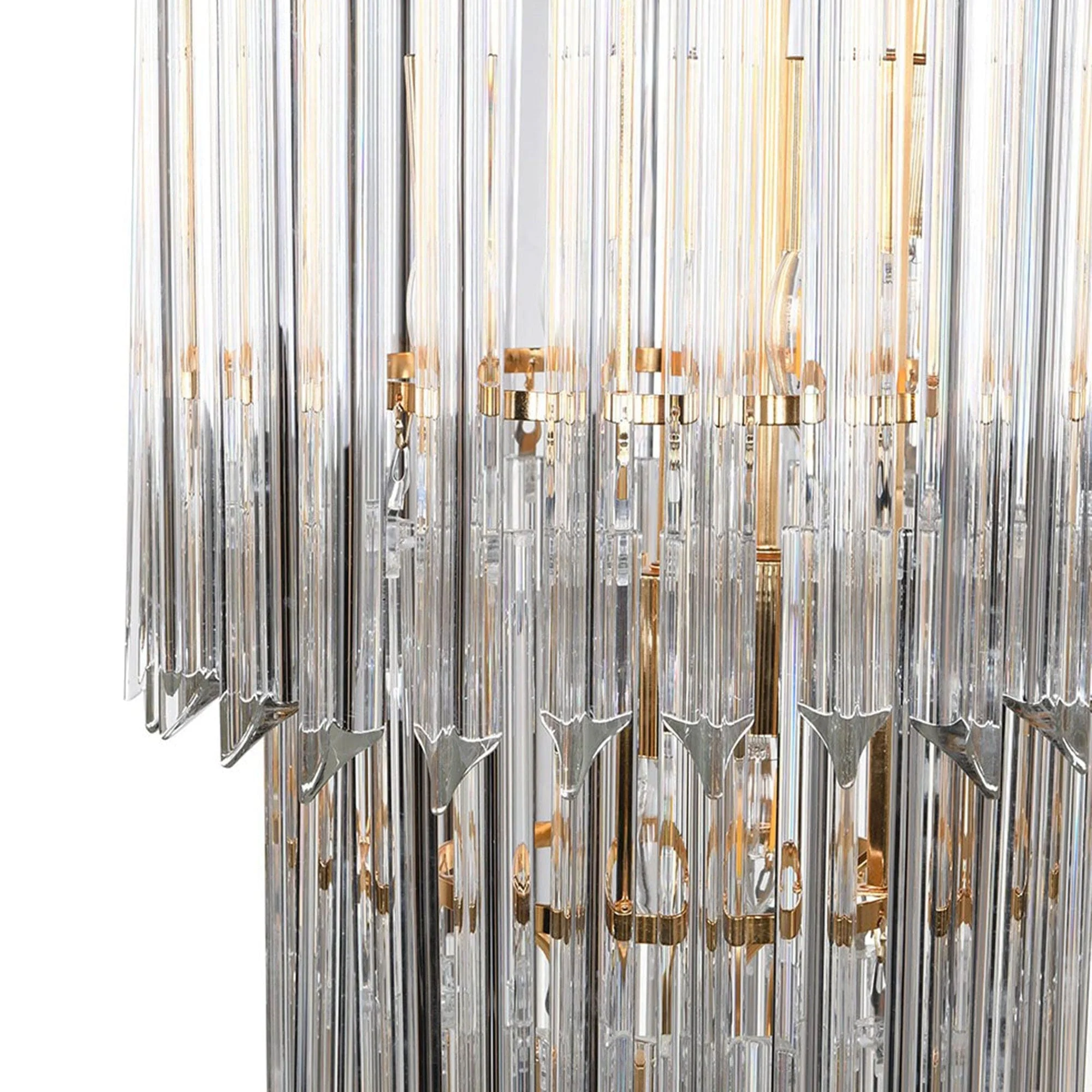 Chantelle - Gold Tiered Chandelier - Image 3