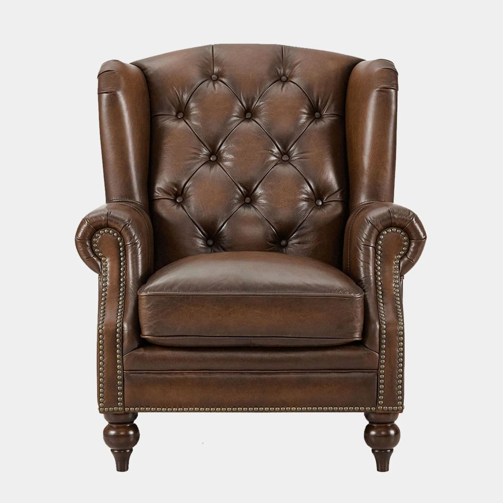 Churchill - Wing Chair, Leather - Image 2