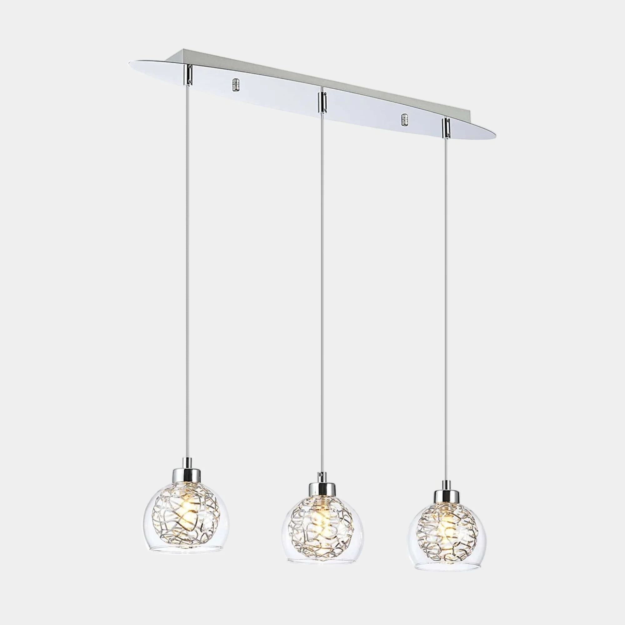 Cirrus Chrome - Pendant Ceiling Light