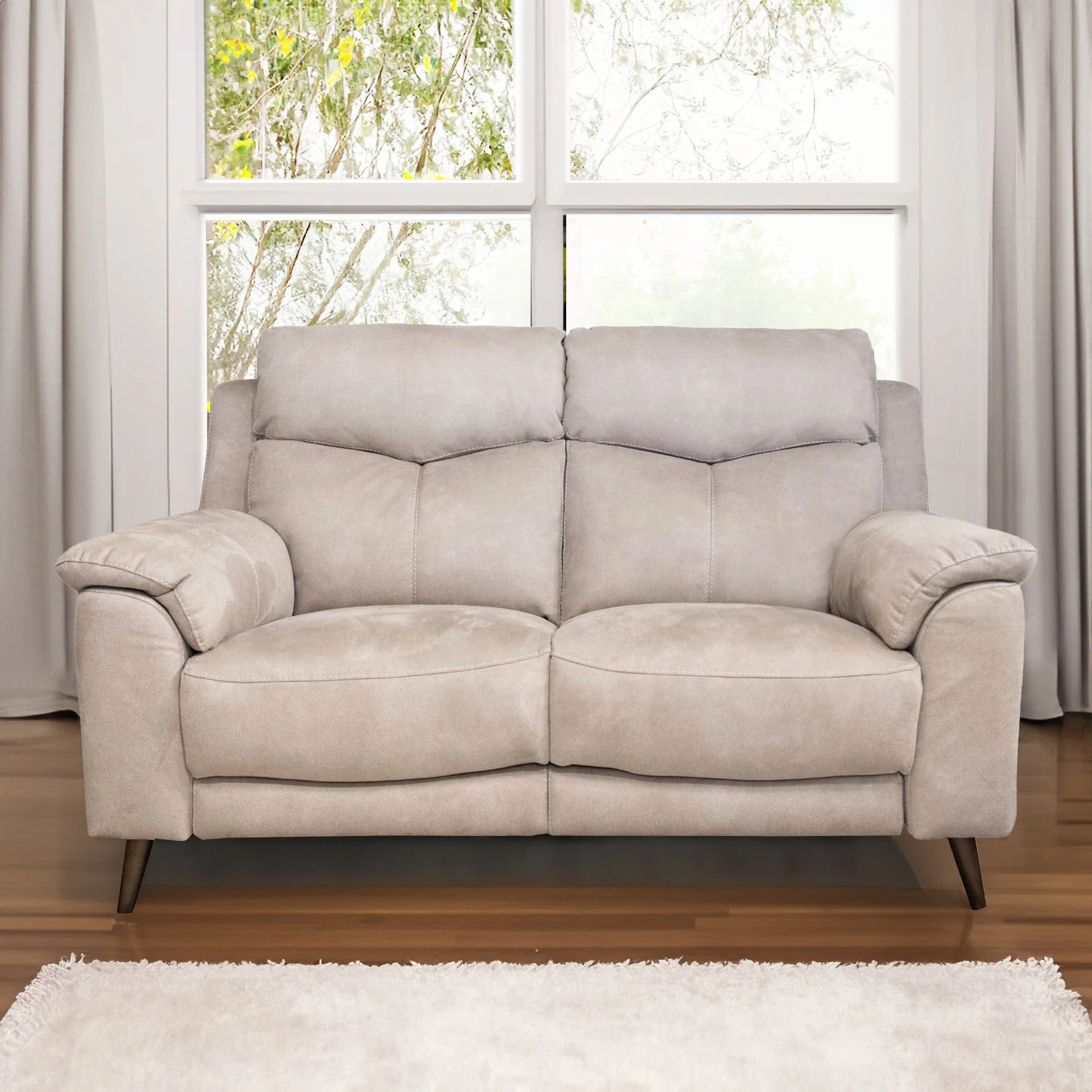 Columbia - 2.5 Seat Power Recliner Sofa, Fabric - Image 2