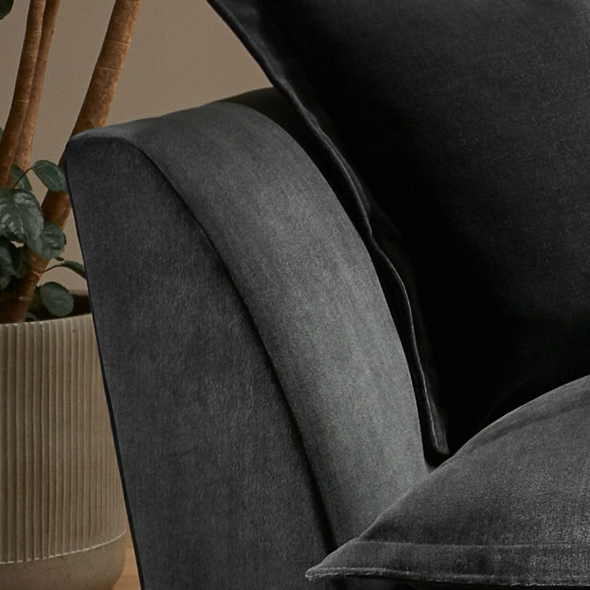 Columbus - Large Split Sofa, Fabric - Image 3