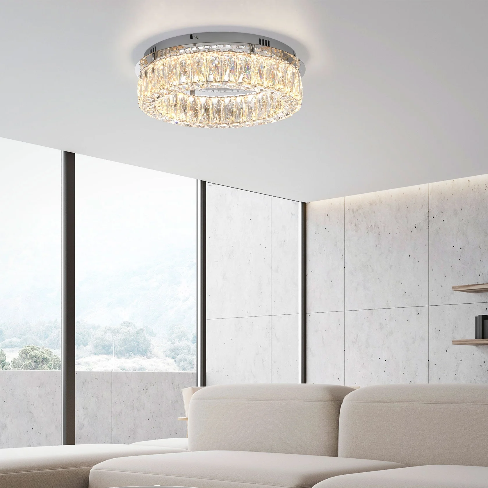 Coronet Chrome - Ceiling Light - Image 2
