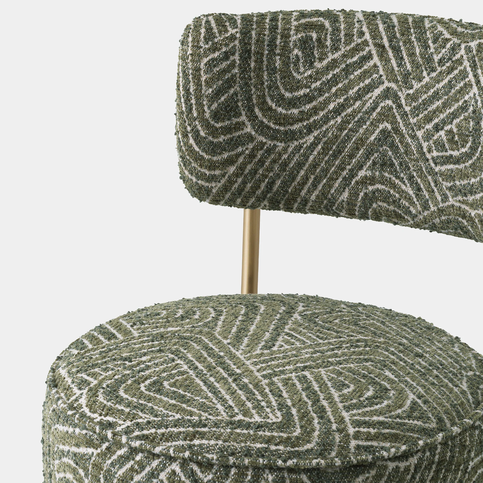 Eichholtz Carelton - Swivel Counter Stool With Back, Fabric - Image 17