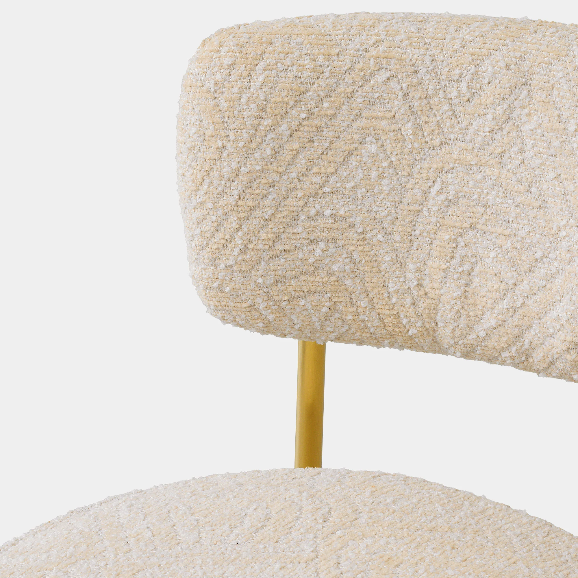 Eichholtz Carelton - Swivel Counter Stool With Back, Fabric - Image 7