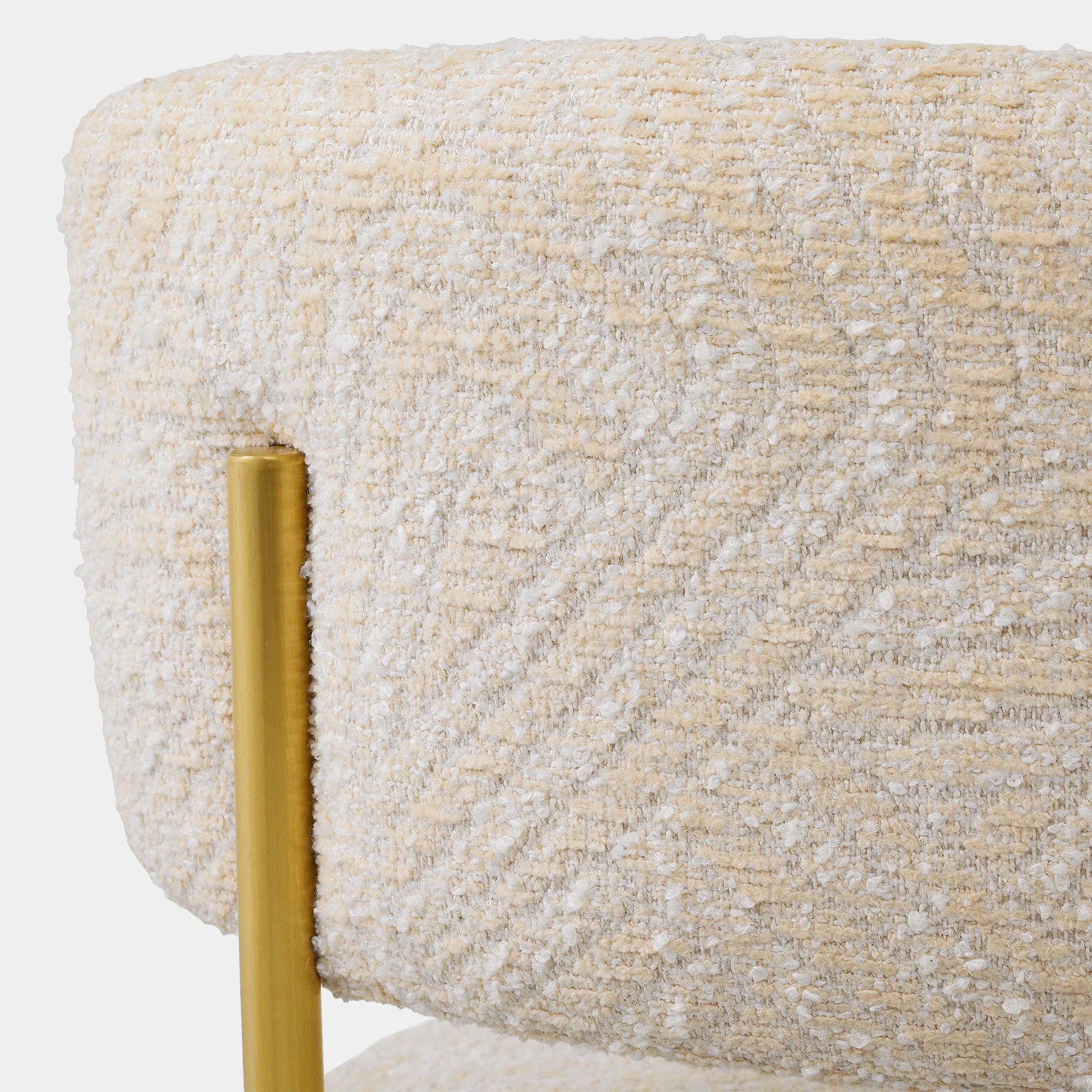 Eichholtz Carelton - Swivel Counter Stool With Back, Fabric - Image 8