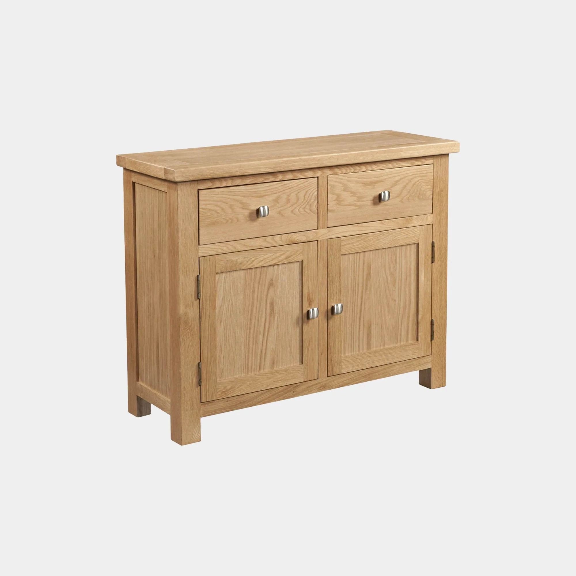 Country - 2 Door Sideboard With Drawers, Wood