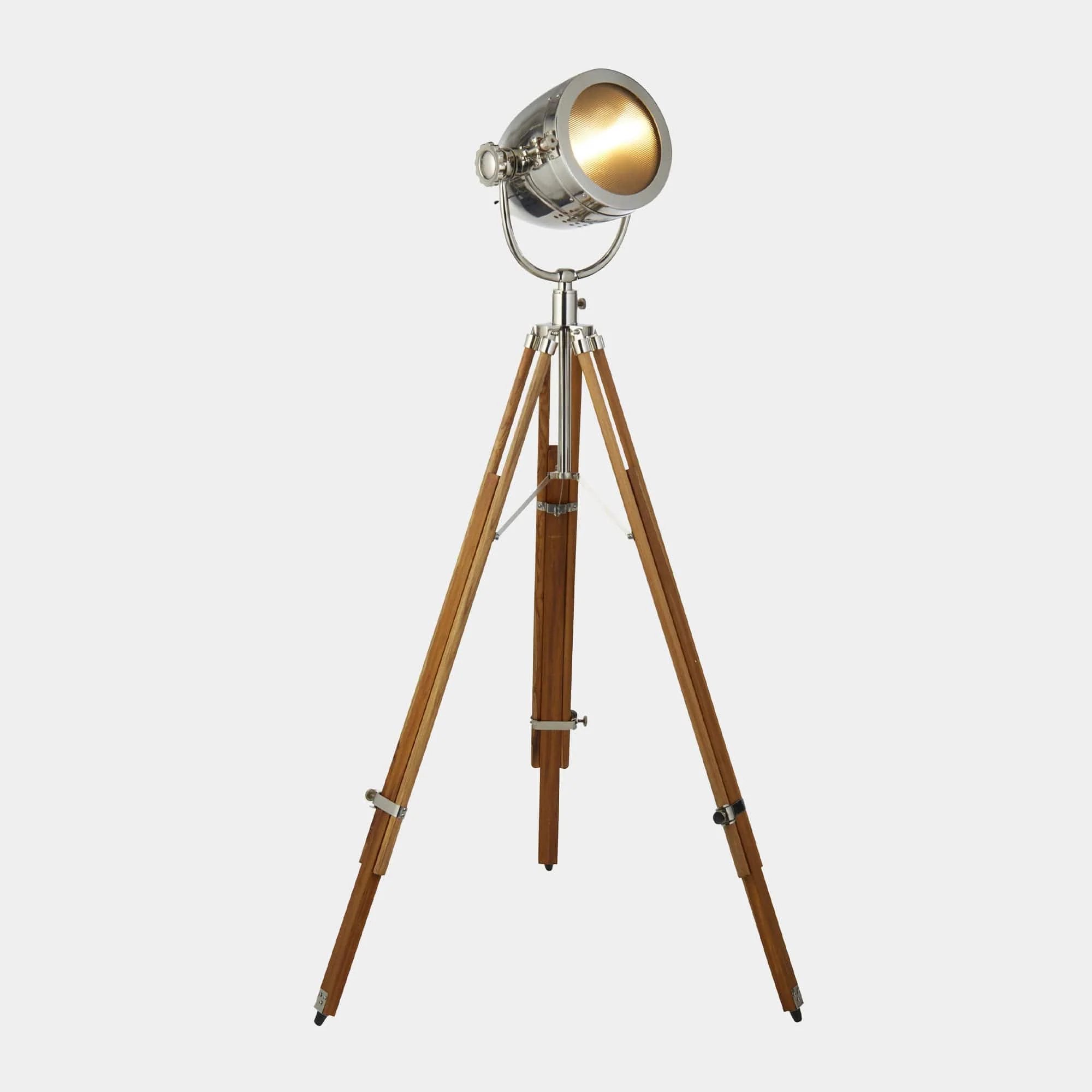 Cutter Wood - Tripod Floor Lamp