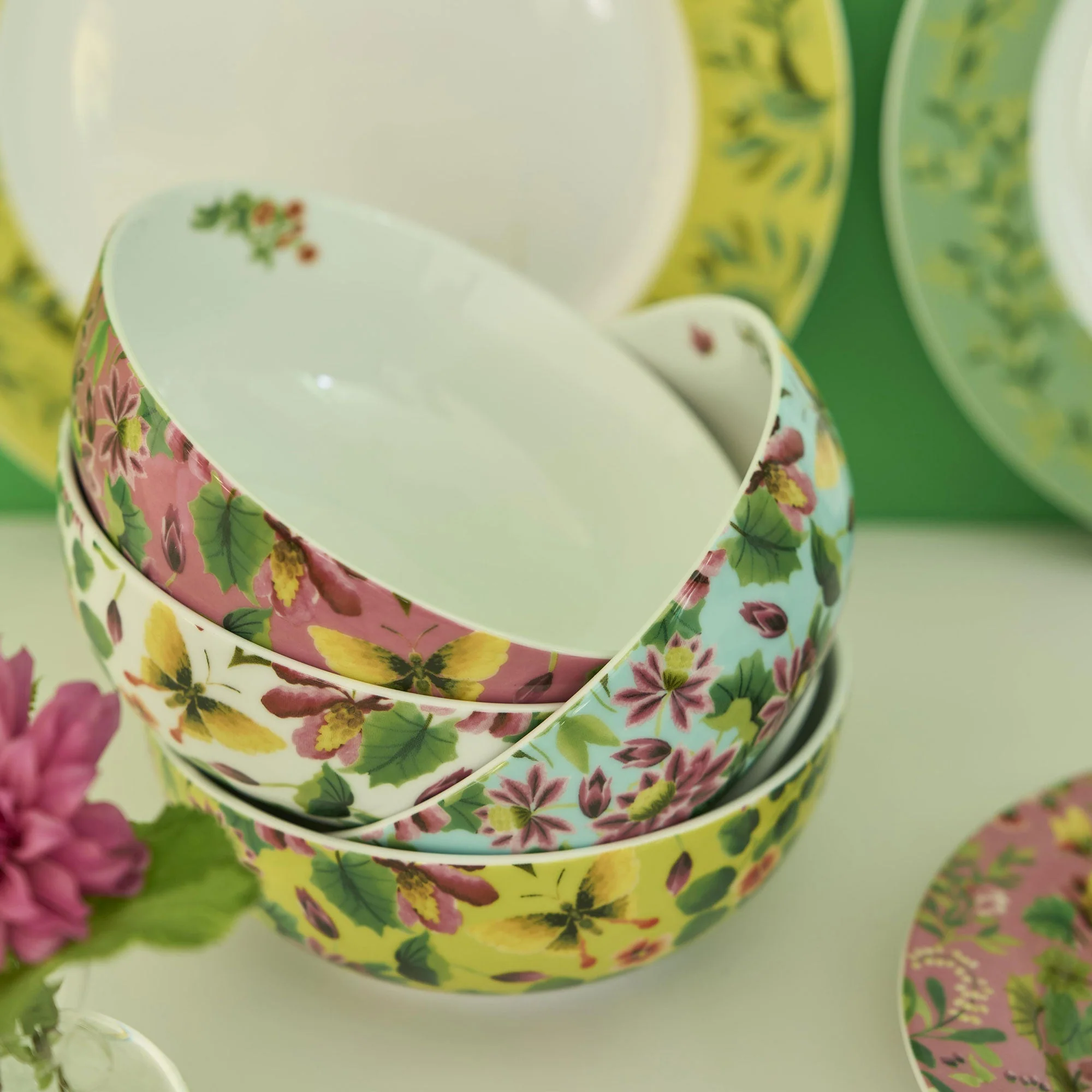 Designers Guild Ikebana - Cereal Bowls, Set of 4 - Image 2