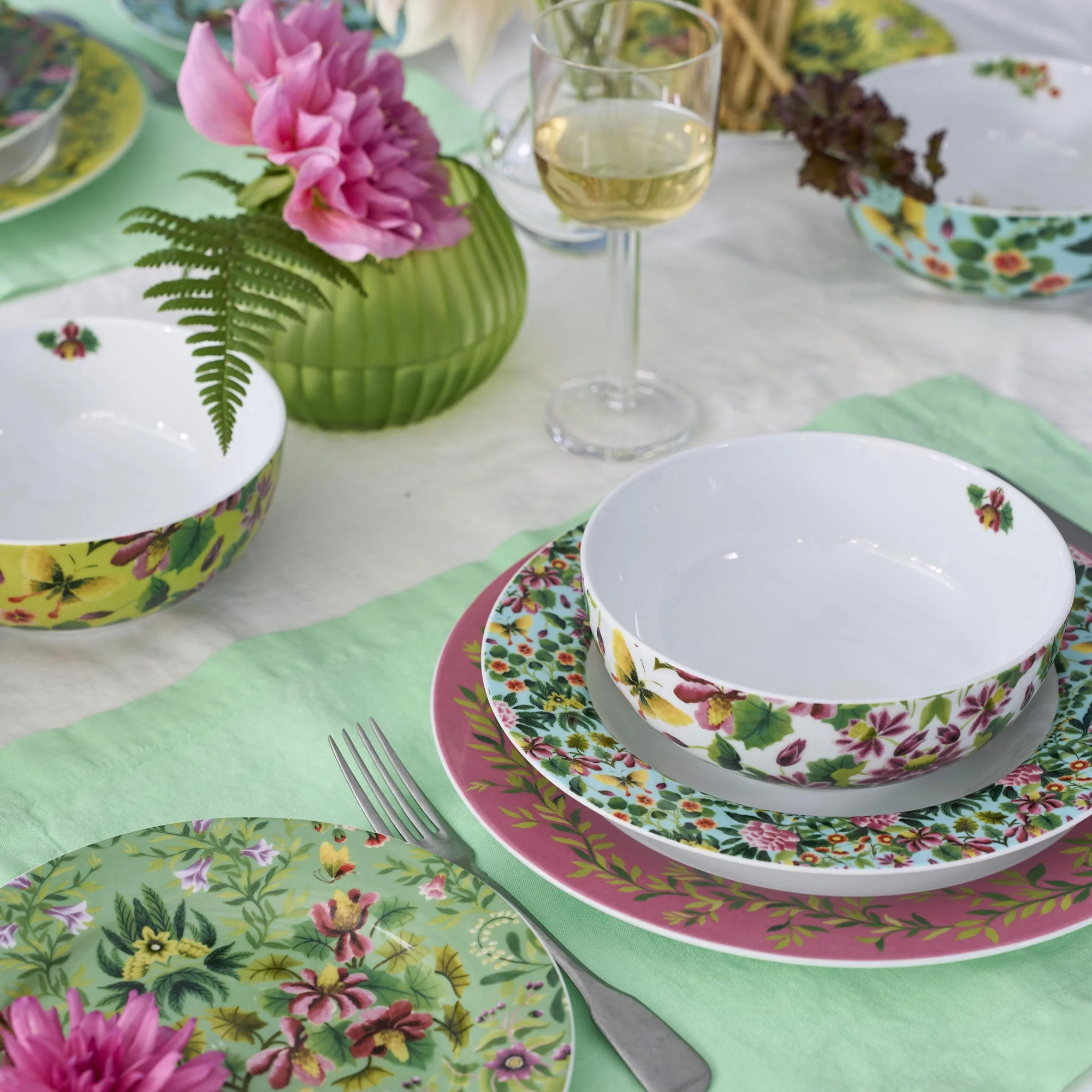Designers Guild Ikebana - Pasta Bowls, Set of 4 - Image 3