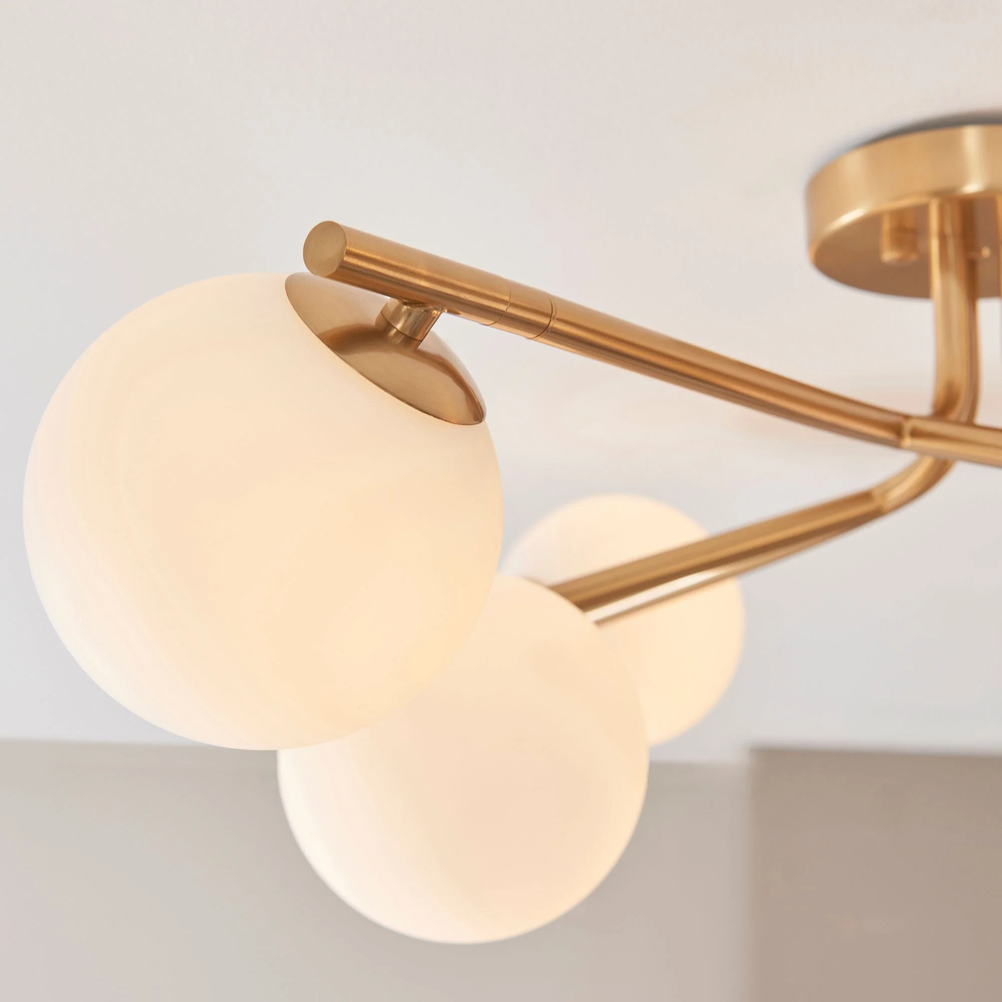 Diya Brass - Pendant Ceiling Light, 6 Light - Image 5