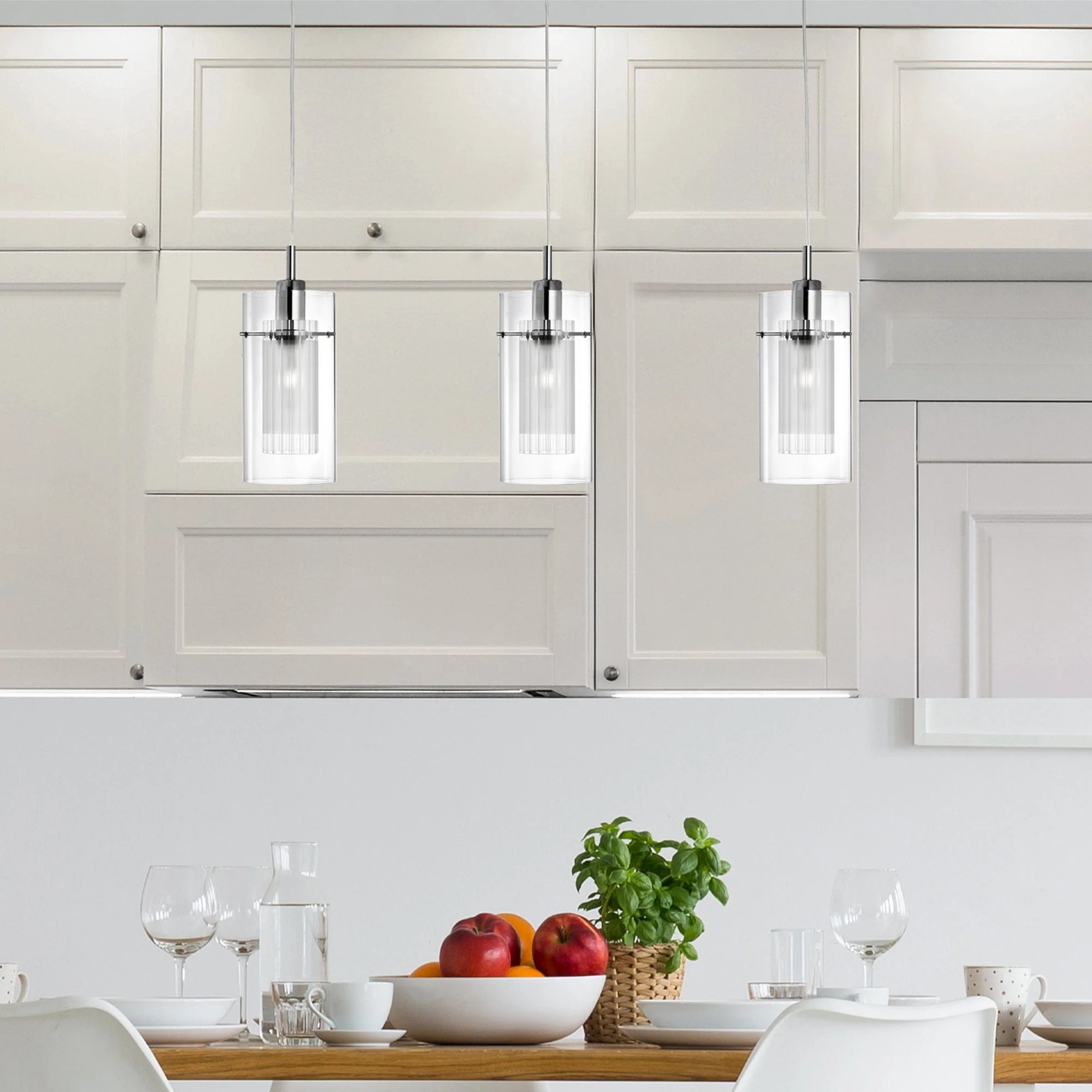 Dua Chrome - Pendant Ceiling Light - Image 2